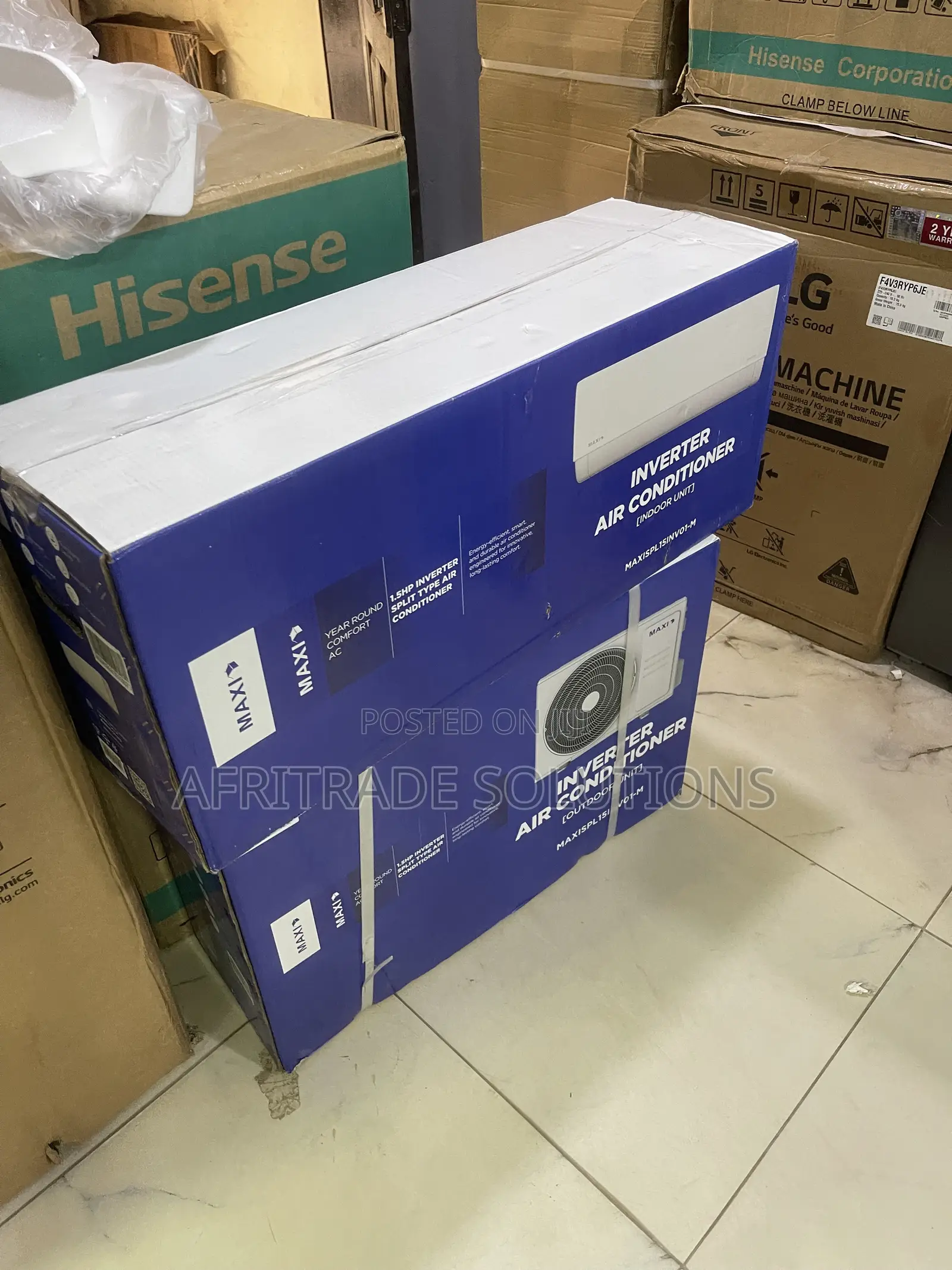 Maxi 1.5HP AC – Made for Hot Days