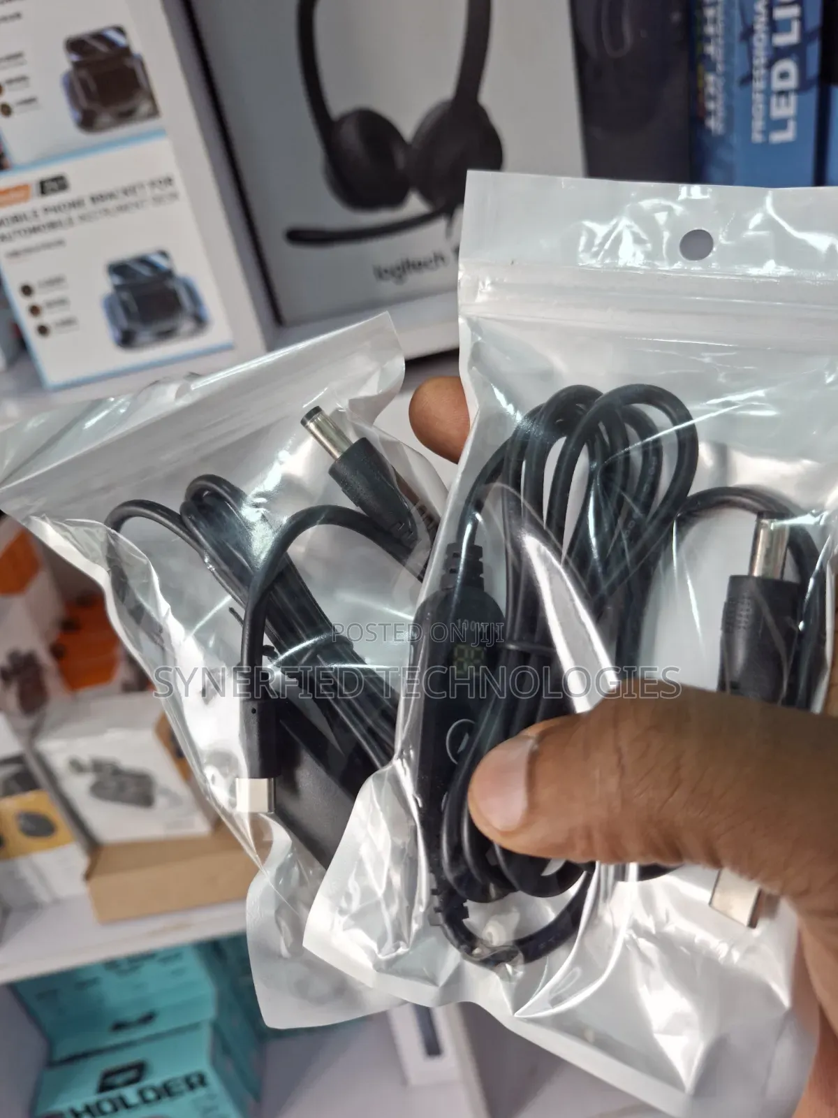 100W USB-C to DC Adjustable Voltage Power Cable