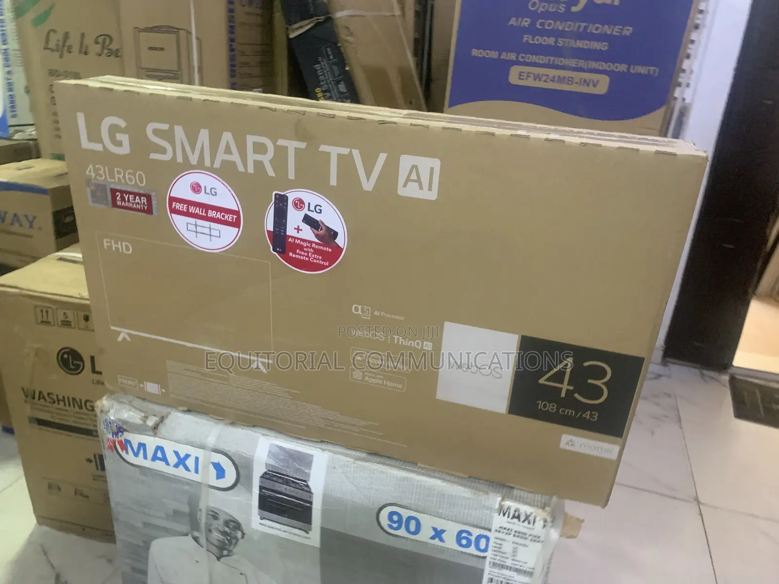 LG 43-Inch LED Television for Home Cinema Enjoyment
