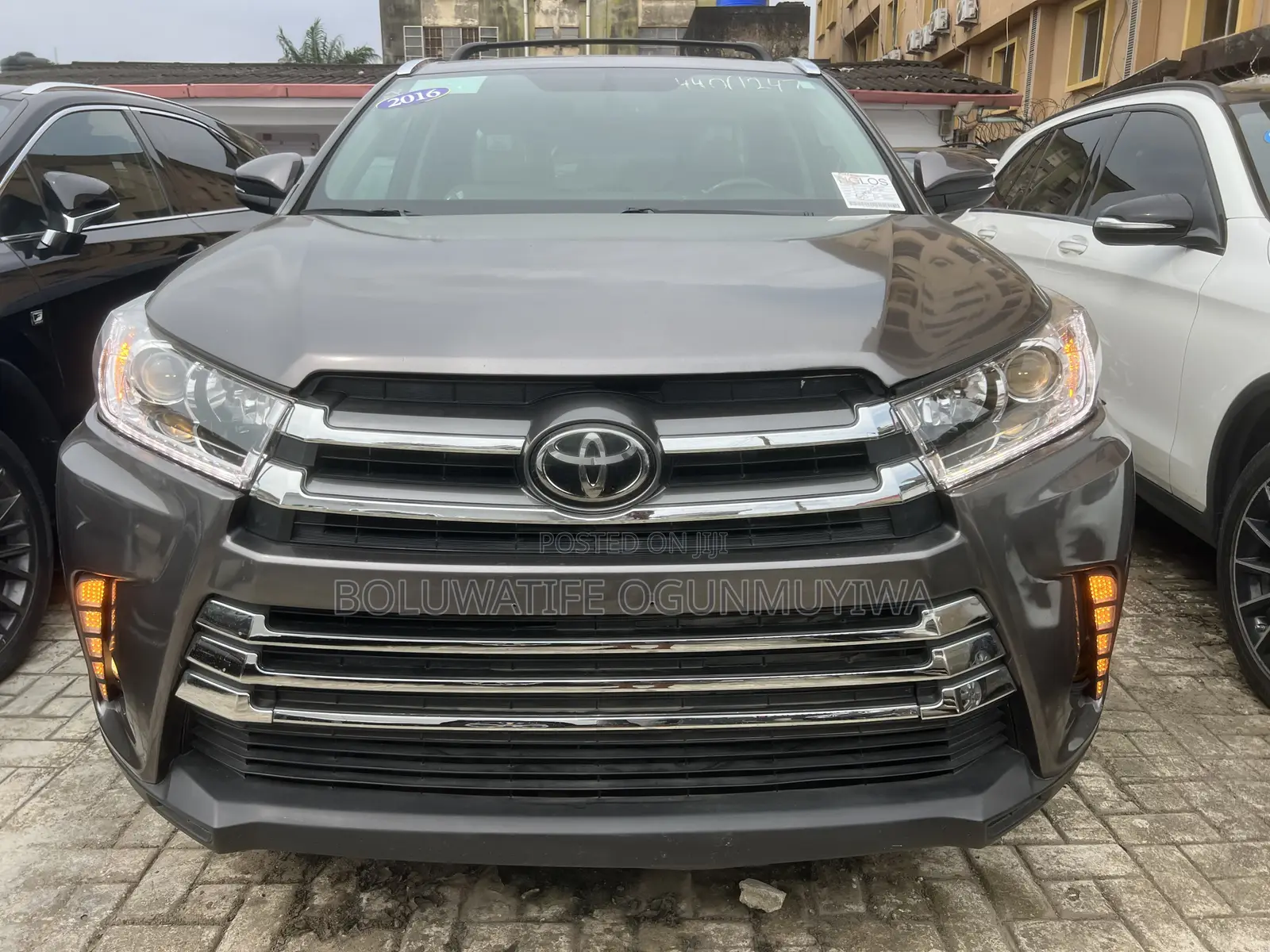 Toyota Highlander Limited V6 4x4 (3.5L 6cyl 6A) 2016 Gray
