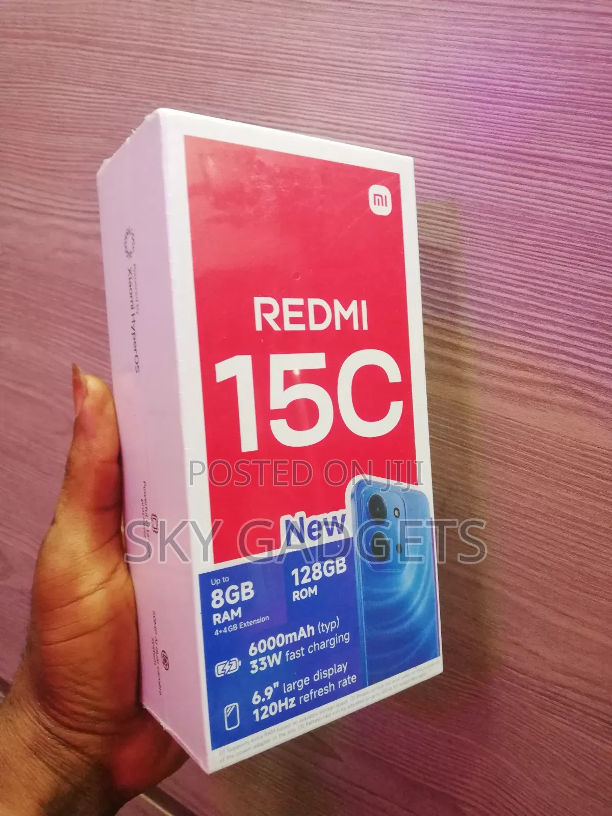 New Xiaomi Redmi 15C 4G 128 GB Red