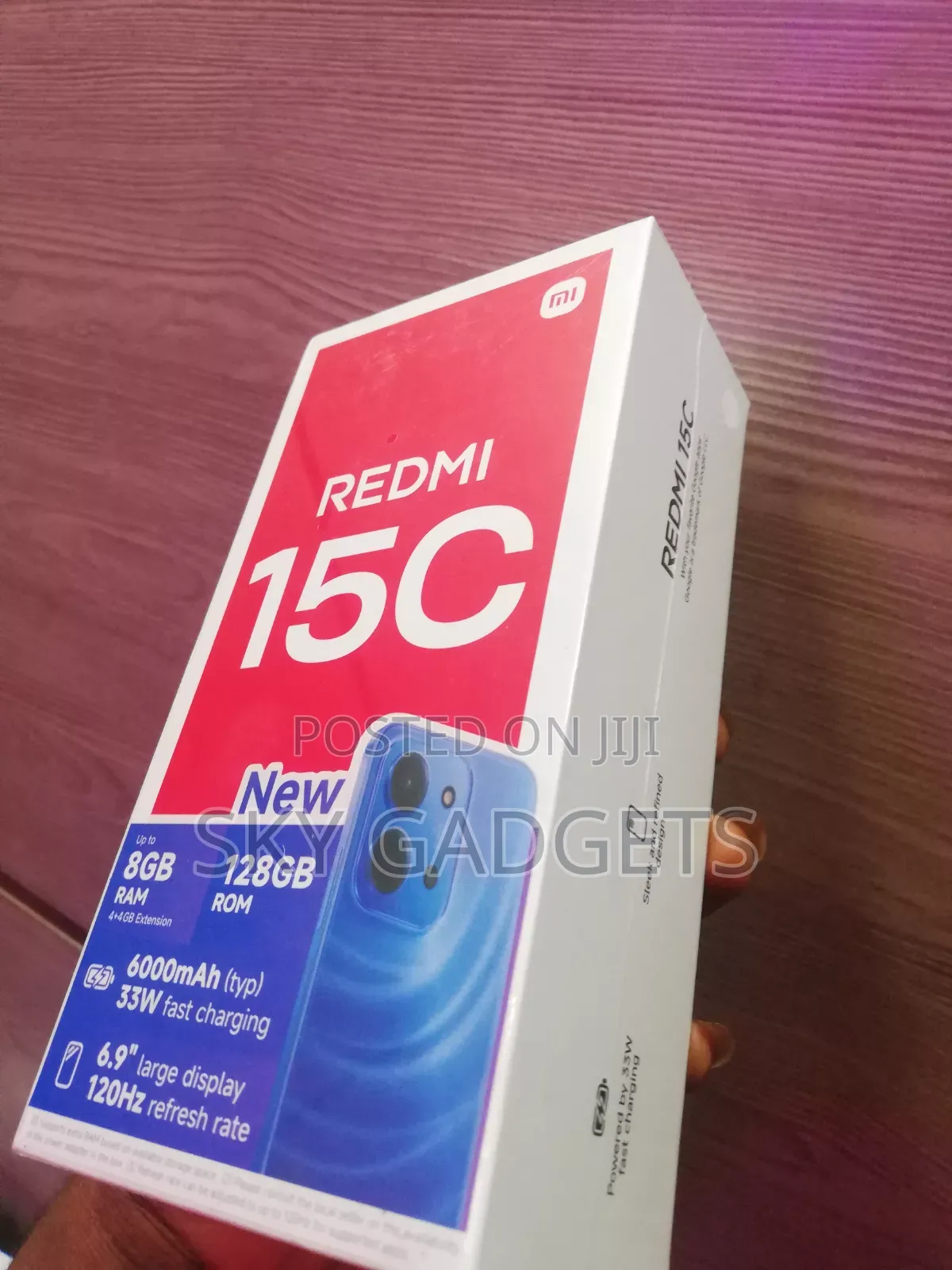 New Xiaomi Redmi 15C 4G 128 GB Red
