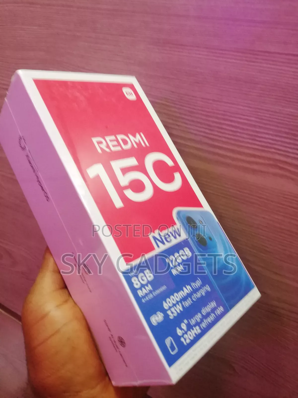 New Xiaomi Redmi 15C 4G 128 GB Red