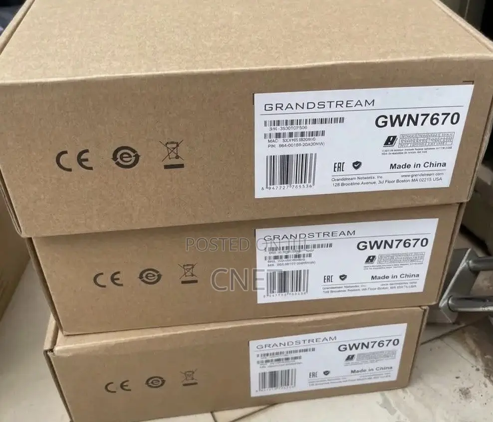 Grandstream GWN7670 Wi-Fi 7 Indoor Access Point Wi-Fi