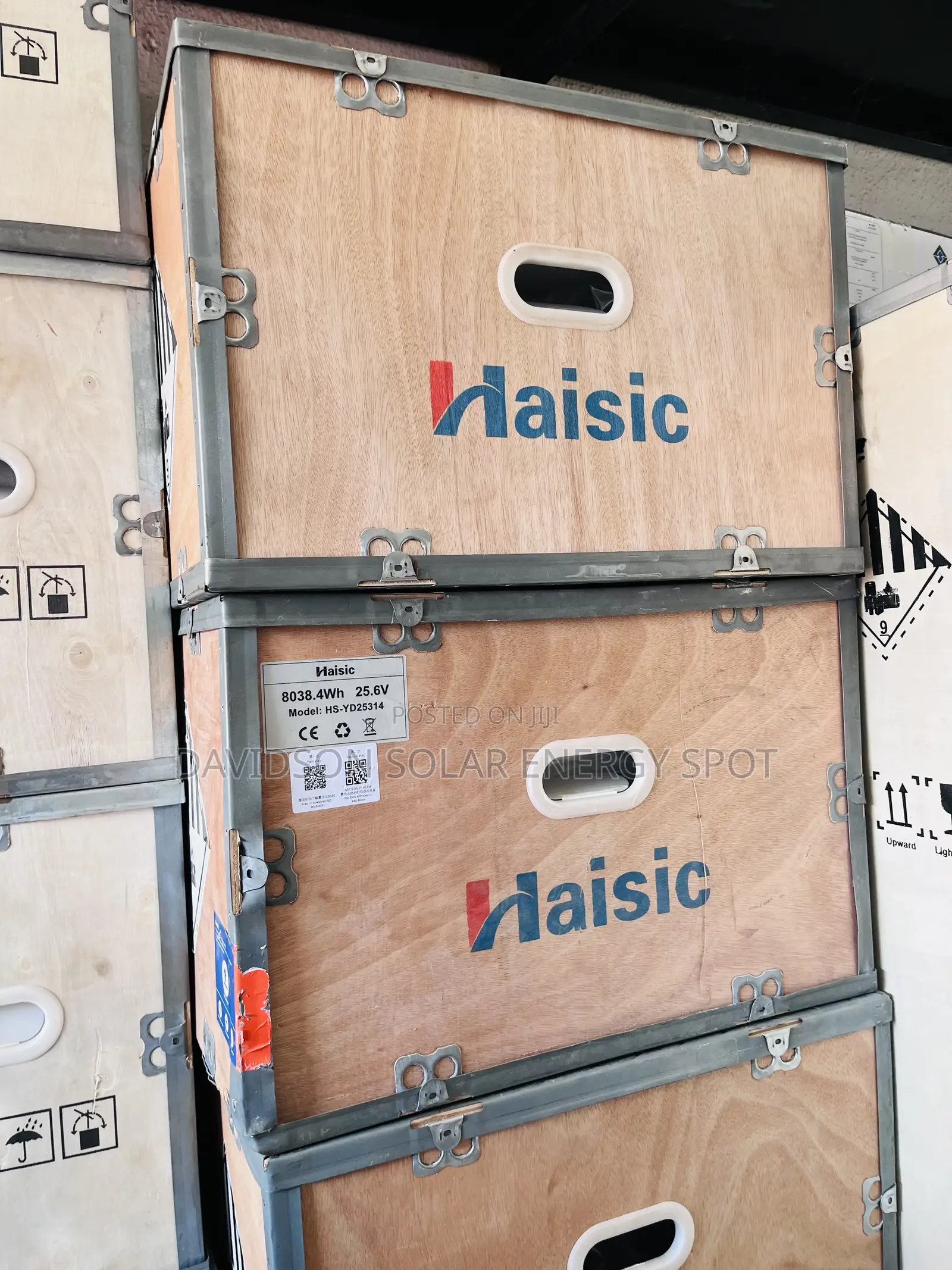 8kwh 24v Haisic Solar Lithium Ion Battery