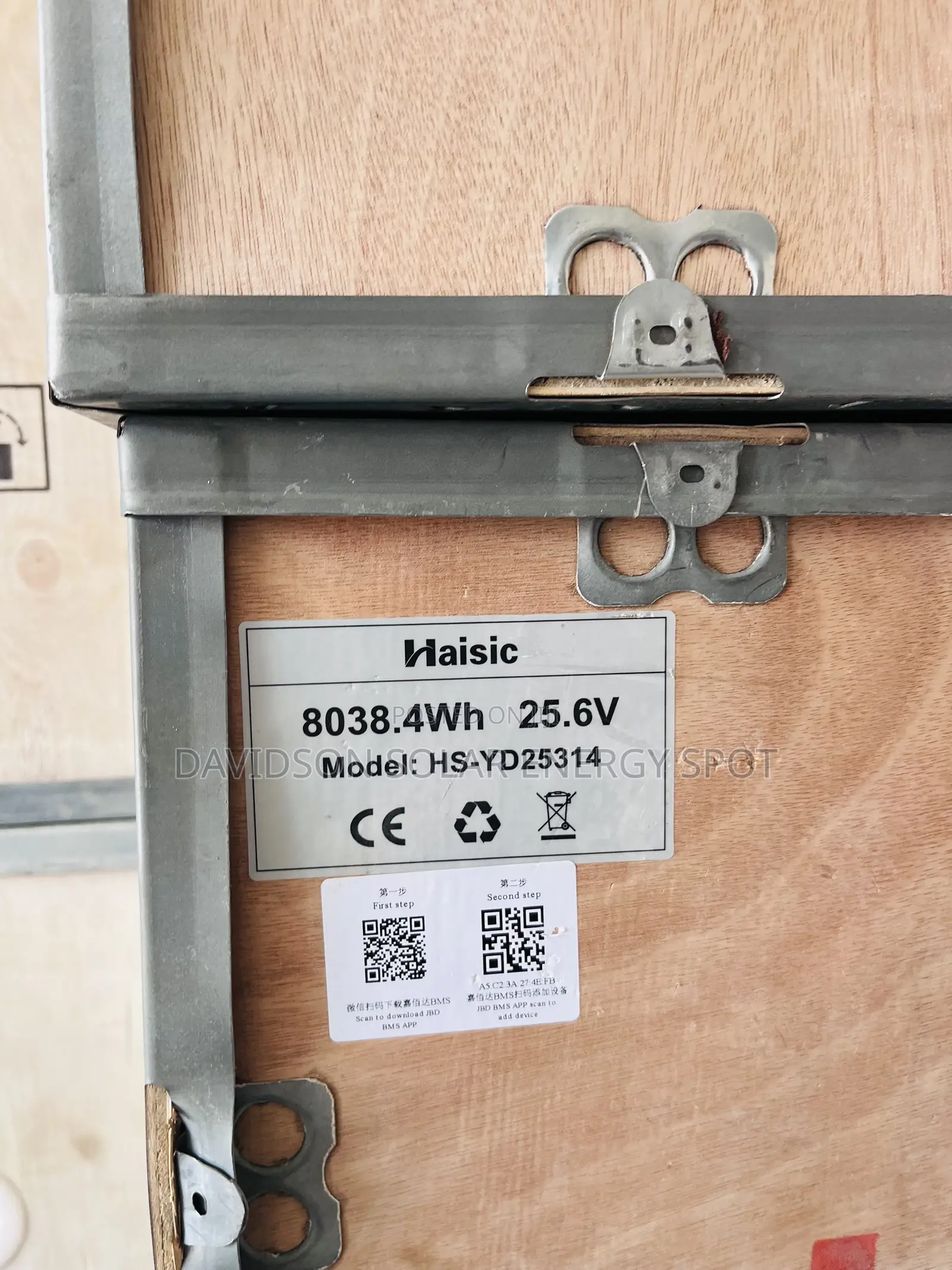 8kwh 24v Haisic Solar Lithium Ion Battery