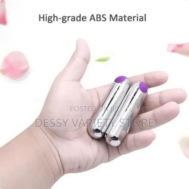 Bullet Vibrator Sex Toy 10 Vibrating Modes-Silver
