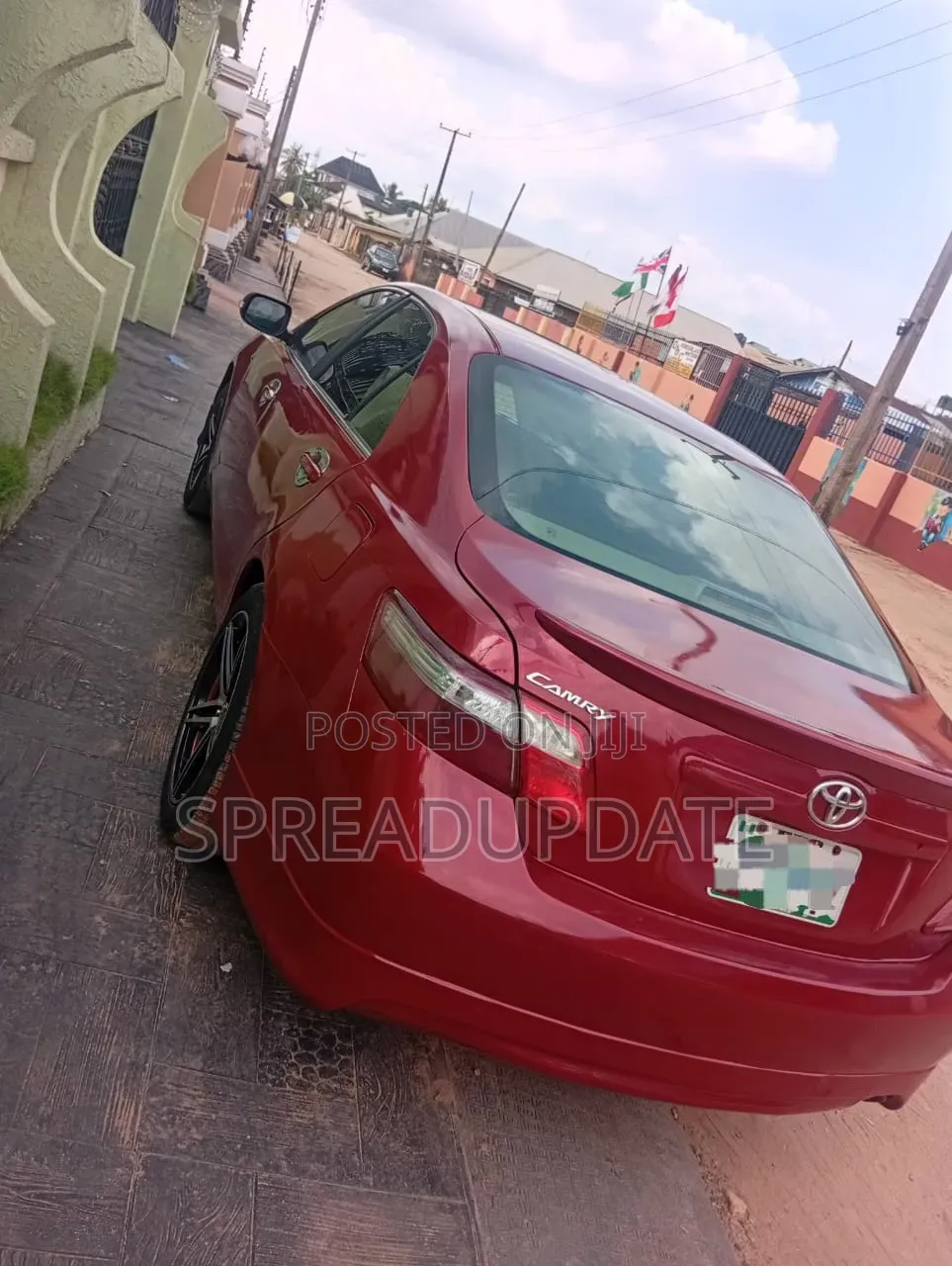 Toyota Camry 2008 Red