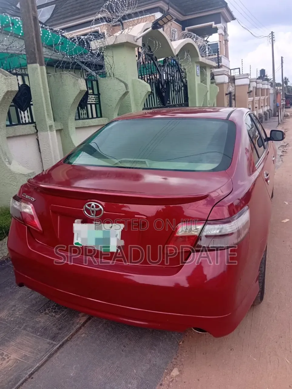 Toyota Camry 2008 Red