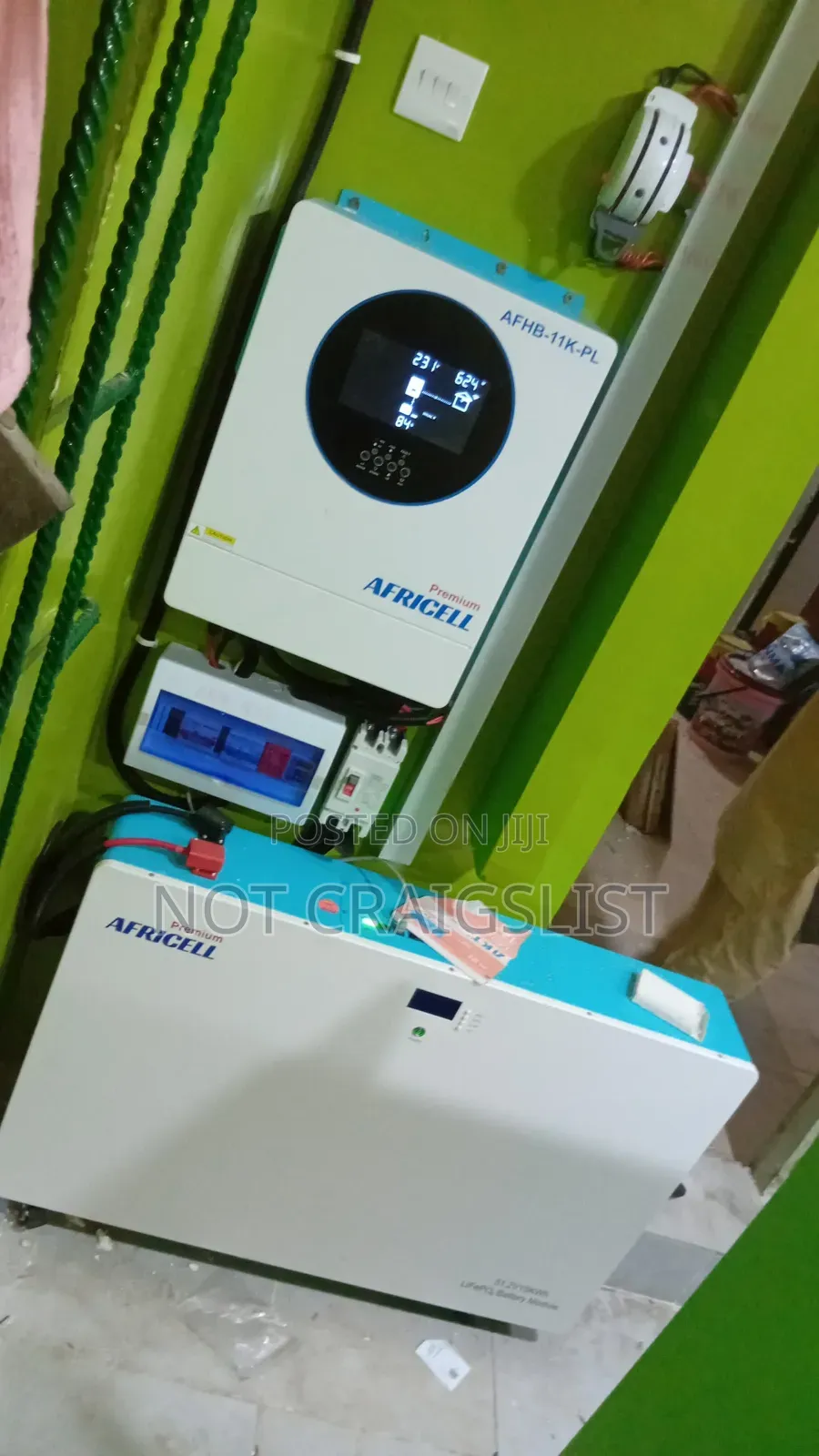 Africell 15kWh 51.2V 300Ah Lithium Battery + 1 Year Warranty