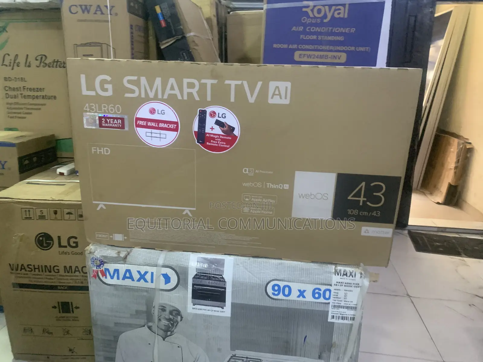 LG 43-Inch Smart TV for a Better Home Entertainment Setup
