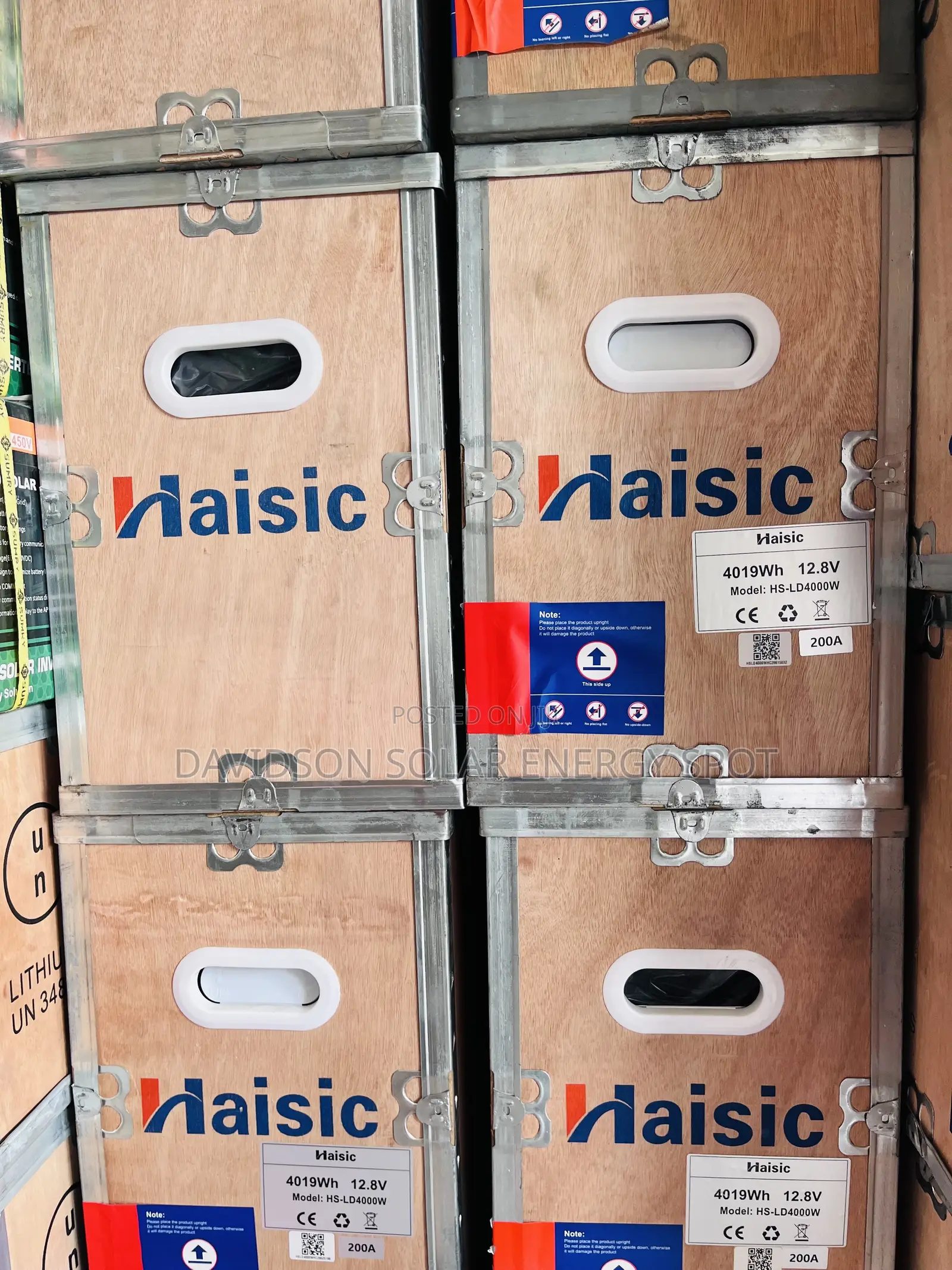 4kwh 12v Haisic Solar Lithium Ion Battery