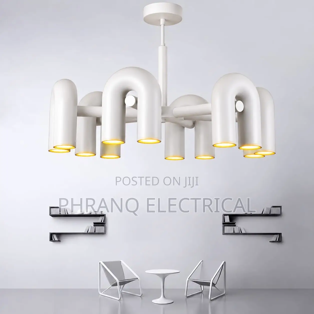 New Nordic U Shape Led Ceiling Chandelier