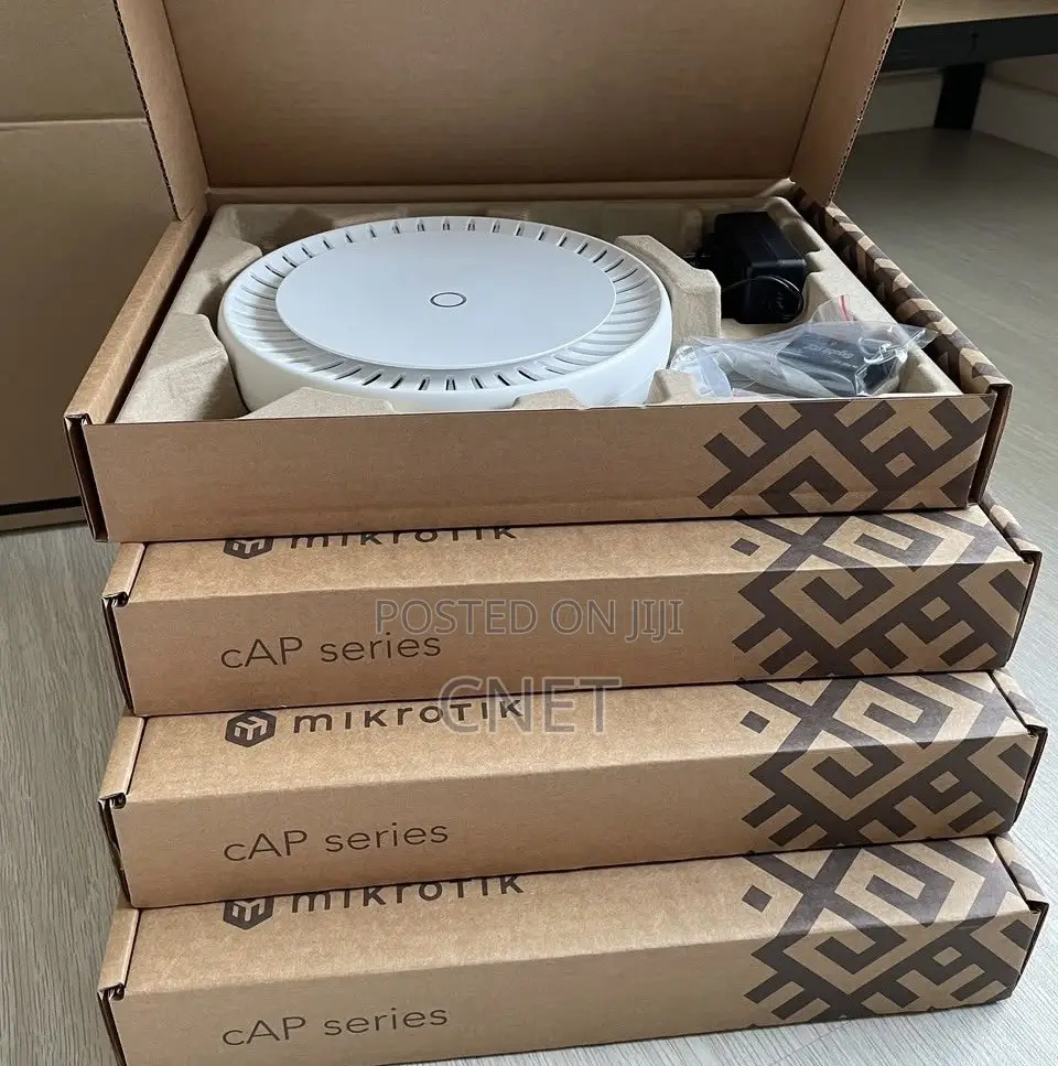 MikroTik cAP Ax Wi-Fi 6 Ceiling Access Point | Dual-Band AX1800