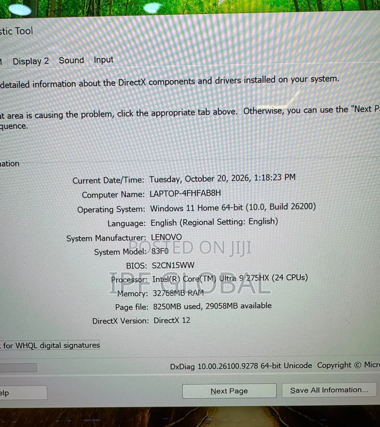 Laptop Lenovo Legion 5 32GB Intel Core Ultra 9 SSD 1T