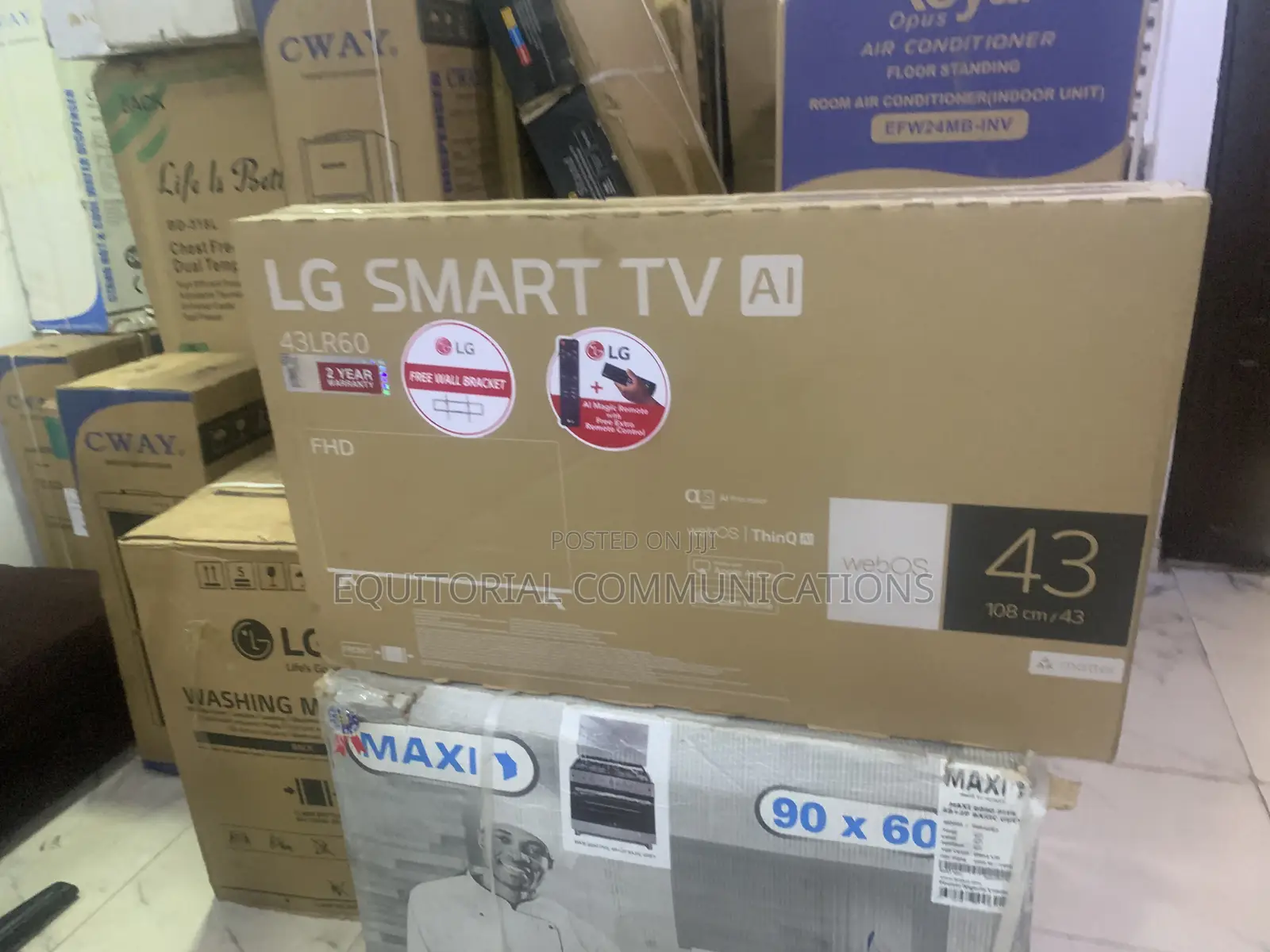 LG 43-Inch Full HD Smart TV With Premium LG Design