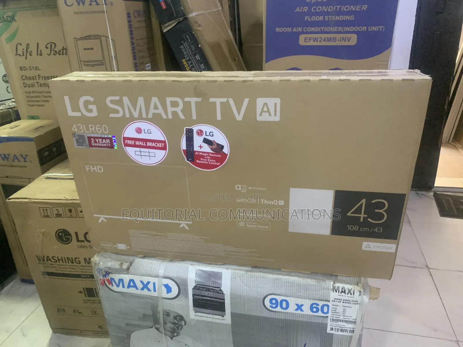 LG 43-Inch Smart Television With Immersive Home Viewing