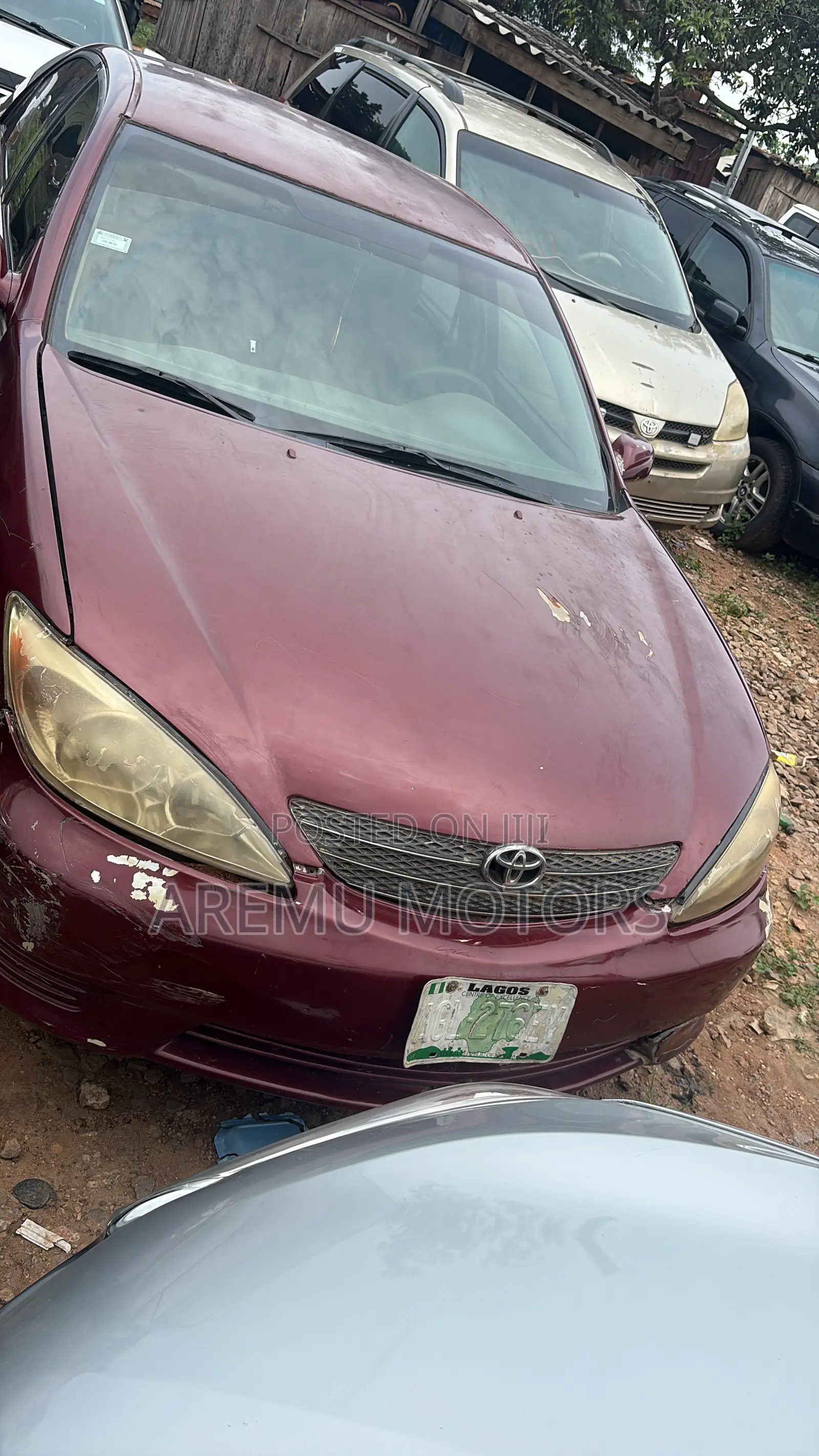 Toyota Camry 2004 Burgundy