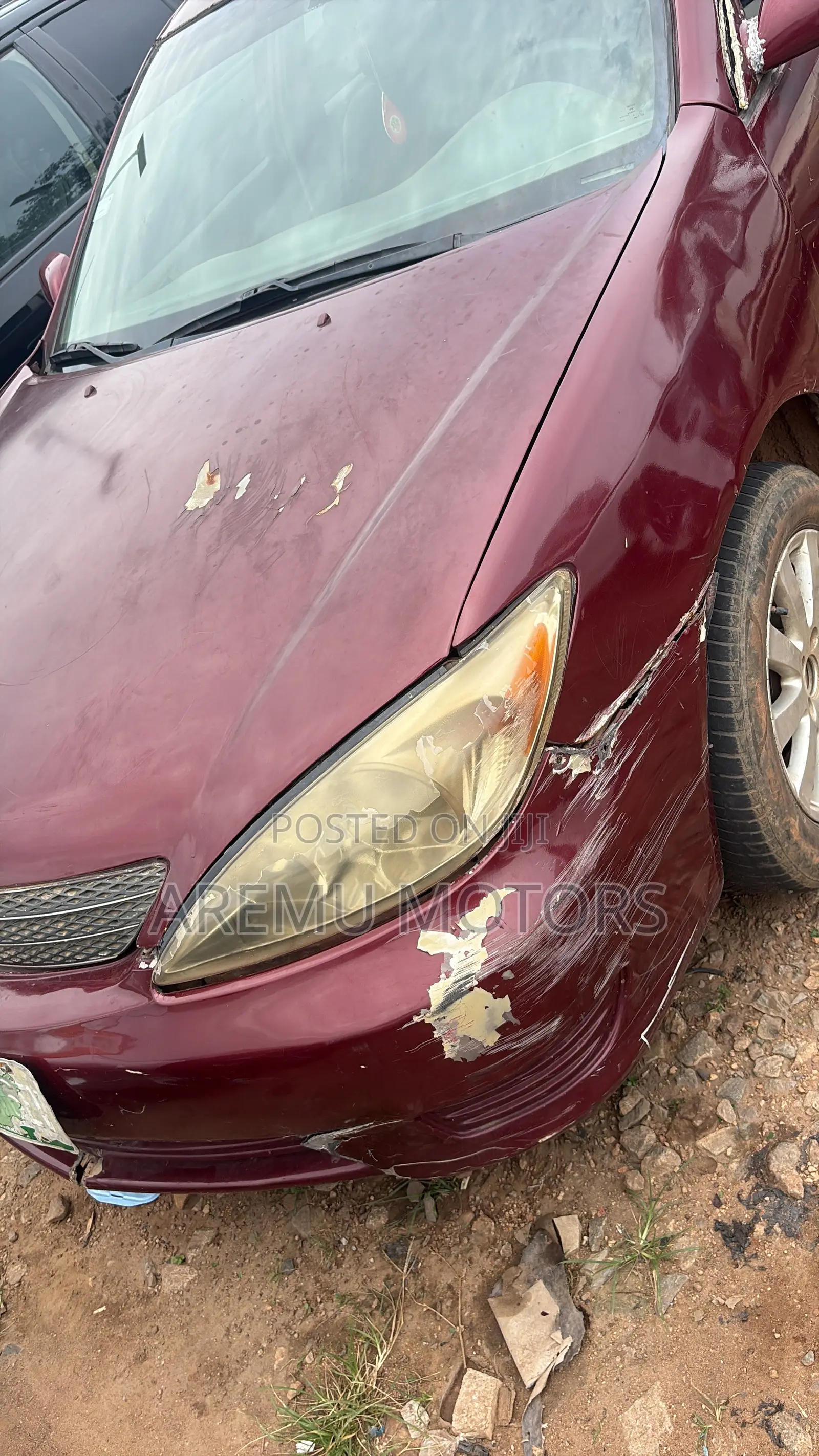 Toyota Camry 2004 Burgundy