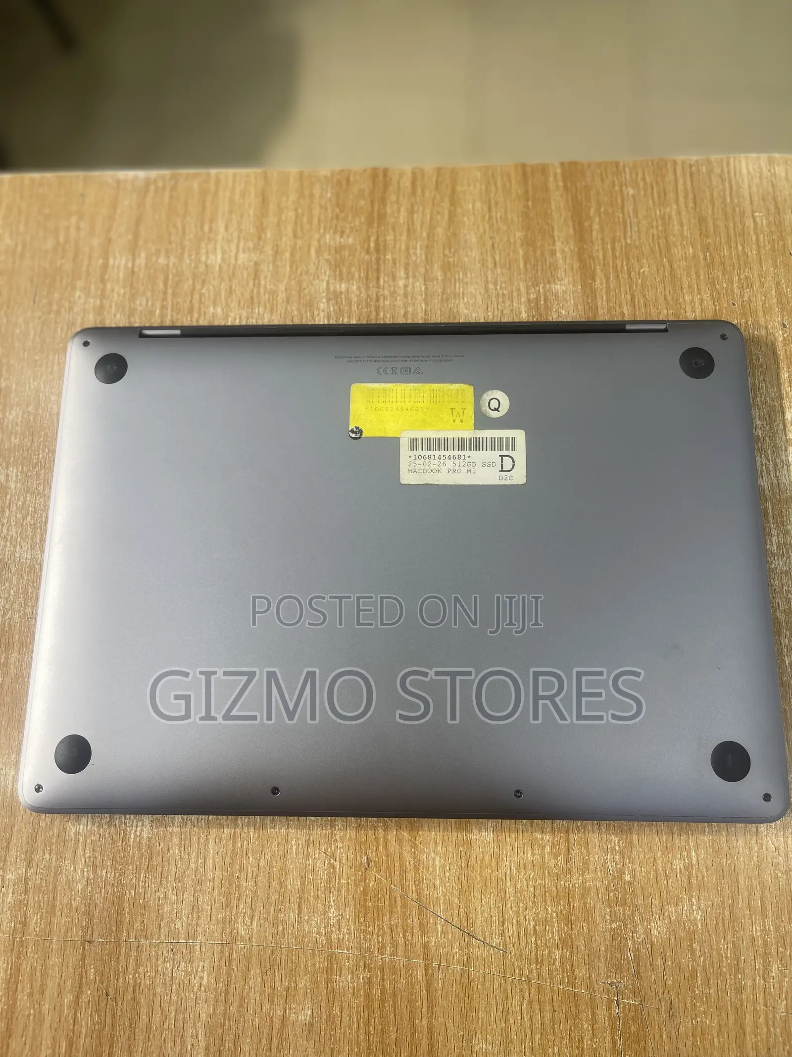 Laptop Apple MacBook Pro 2020 M1 8GB Apple M1 SSD 512GB