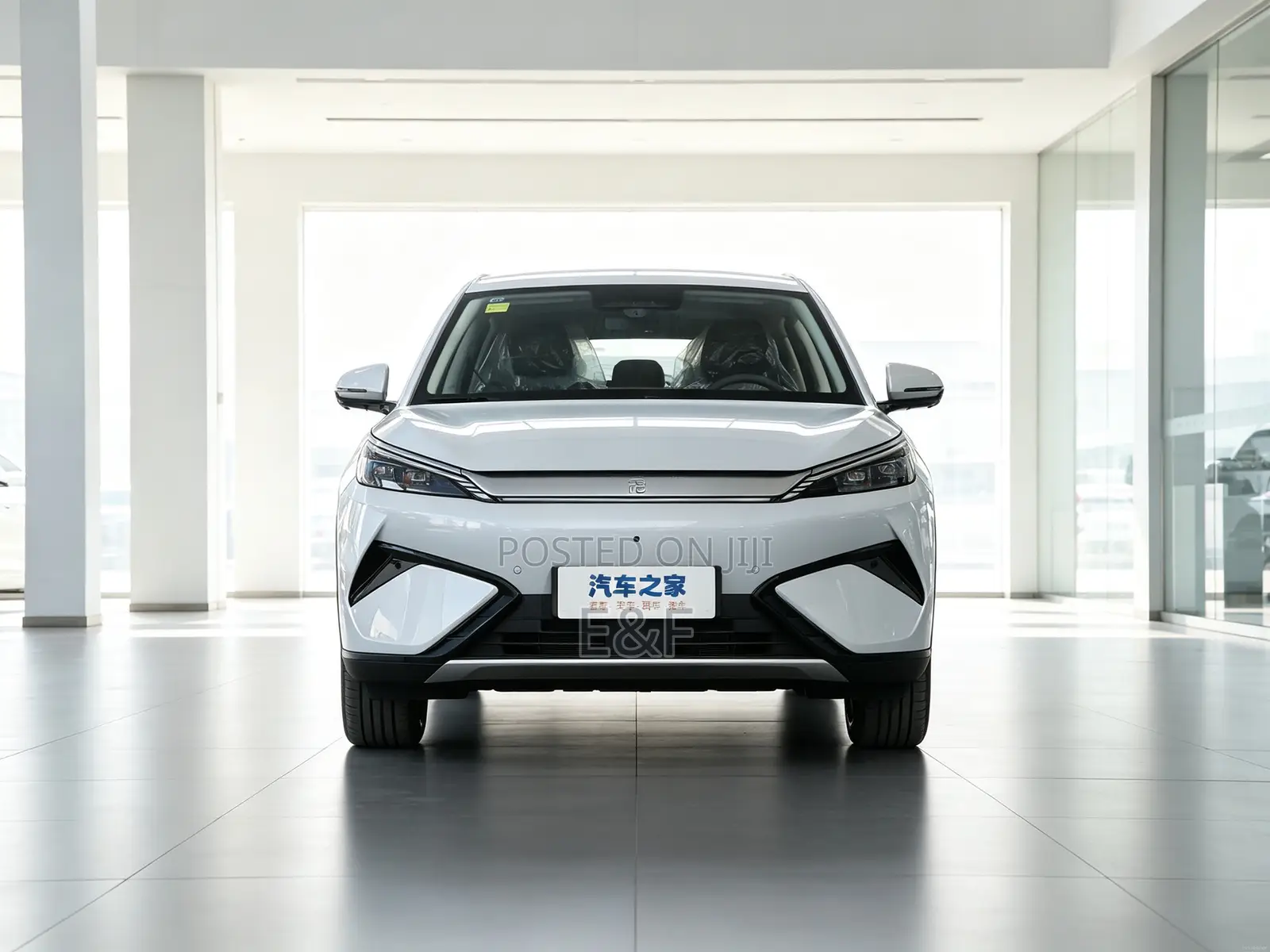 New BYD Yuan Plus 2025 White