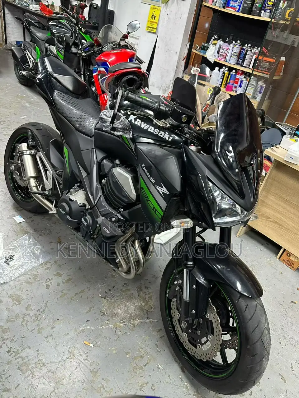 Kawasaki Liquid Cooled 2016 Black