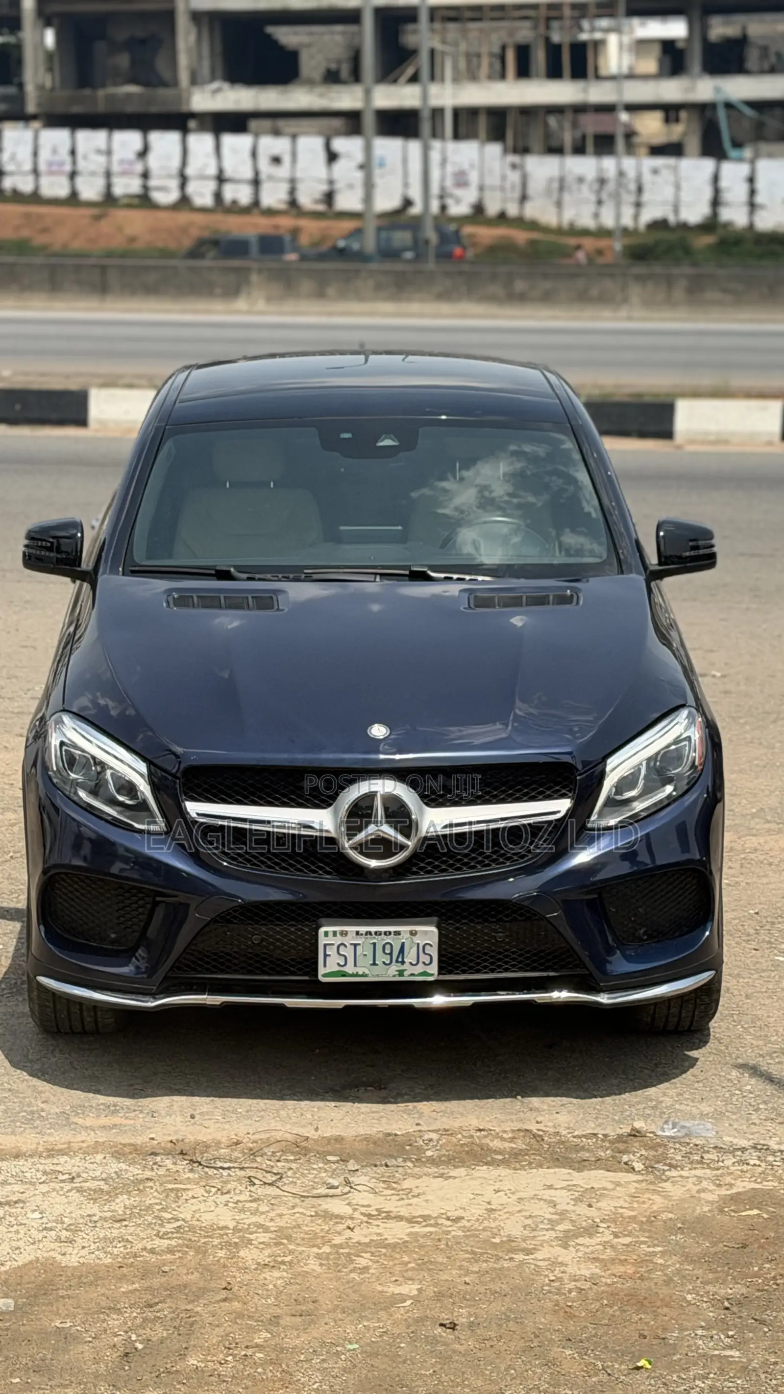 Mercedes-Benz GLE-Class AMG GLE 43 4MATIC 2017 Blue