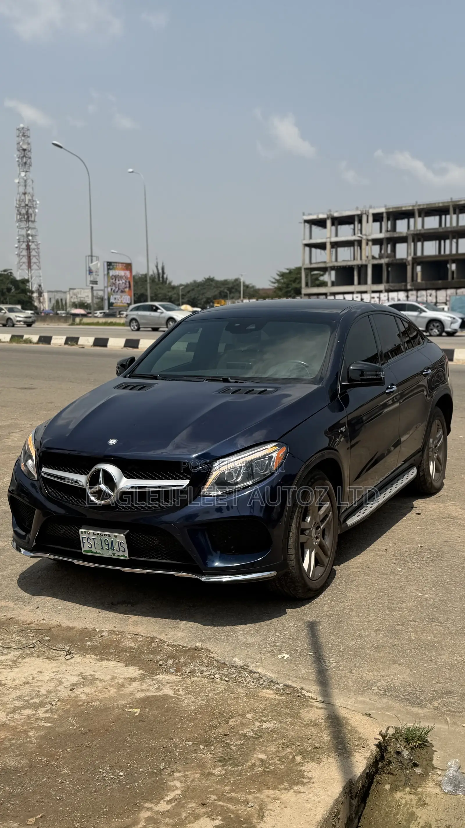 Mercedes-Benz GLE-Class AMG GLE 43 4MATIC 2017 Blue