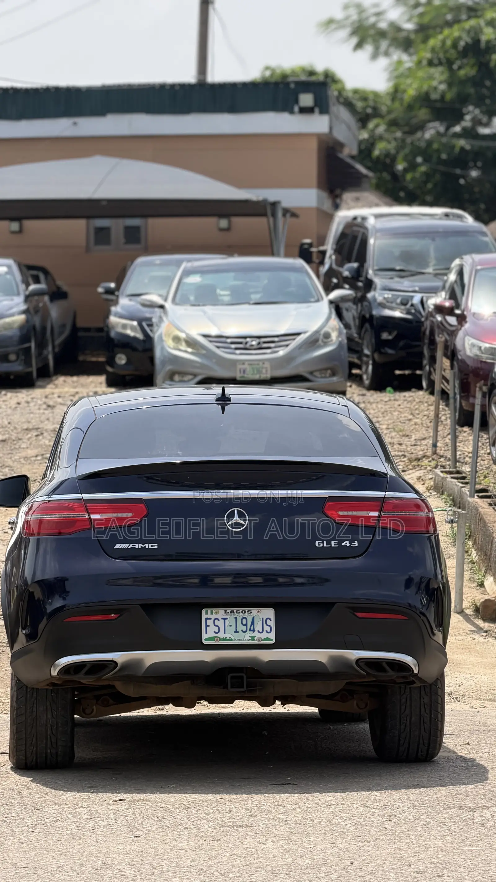 Mercedes-Benz GLE-Class AMG GLE 43 4MATIC 2017 Blue
