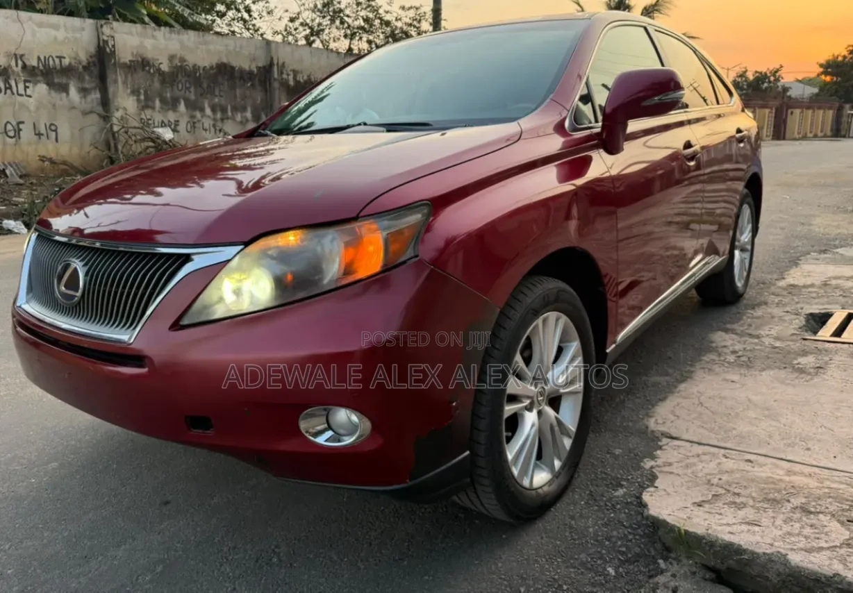 Lexus RX 450h 2011 Burgundy