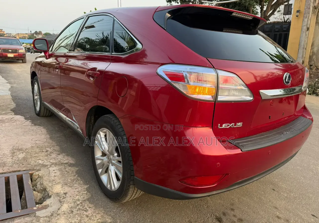 Lexus RX 450h 2011 Burgundy