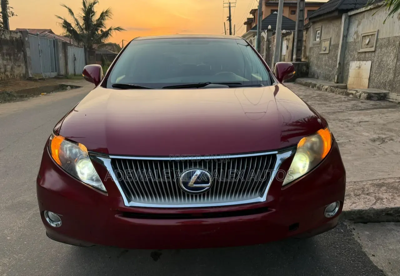 Lexus RX 450h 2011 Burgundy