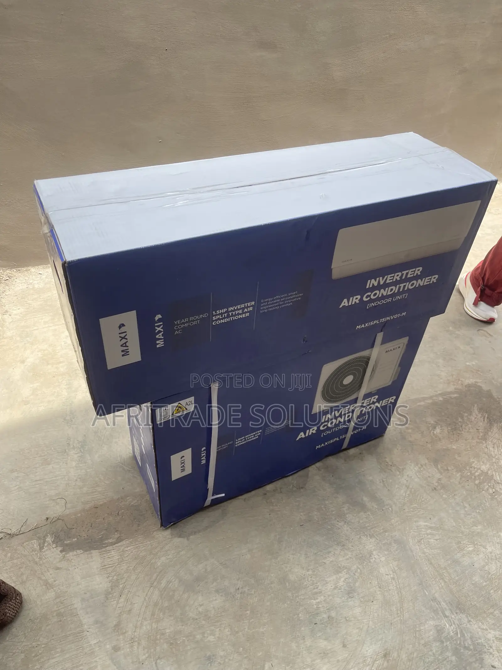 Maxi 1.5HP Split Inverter – The Cool Revolution