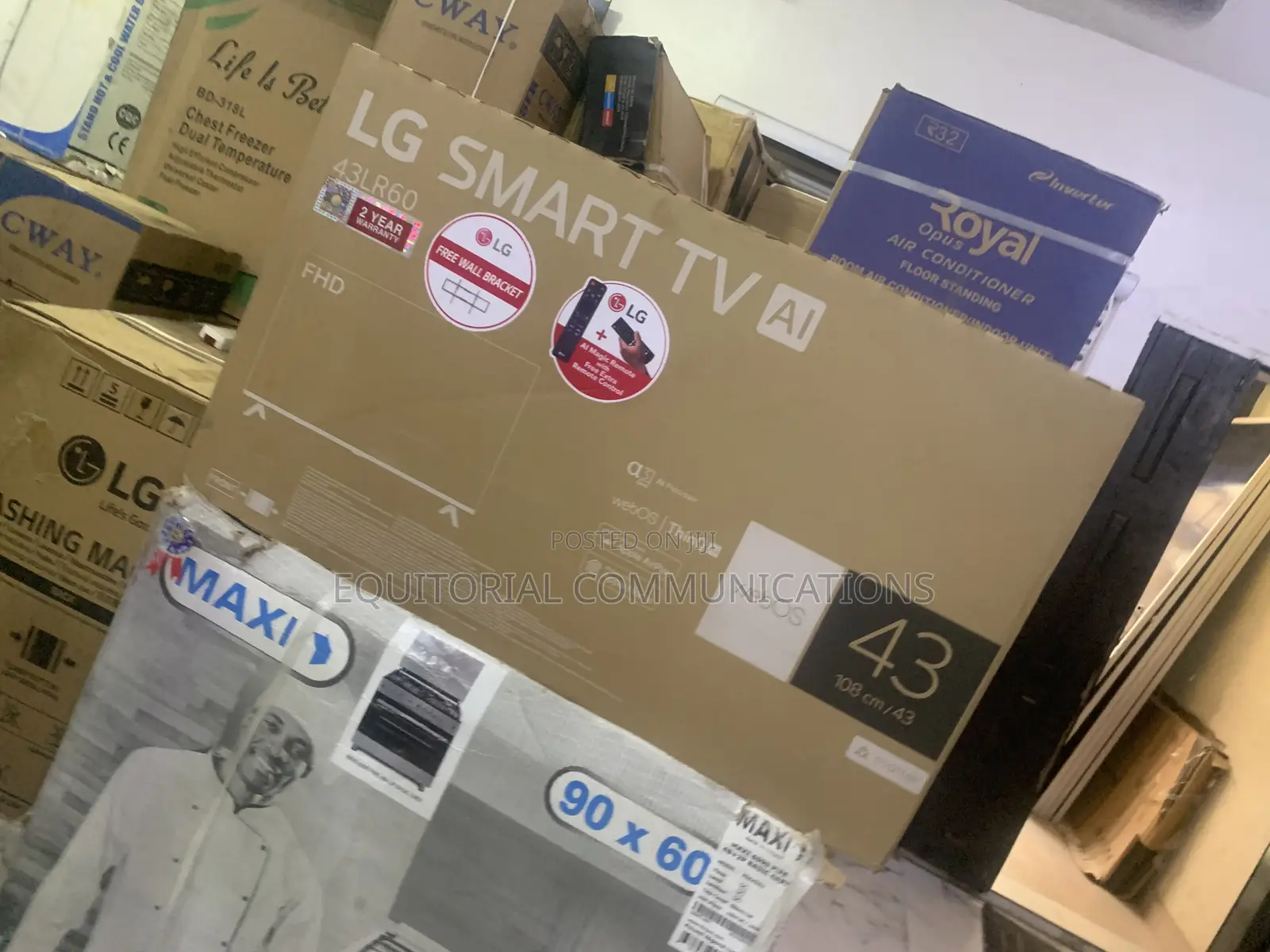LG 43-Inch Smart LED TV With a Wide Viewing Experience