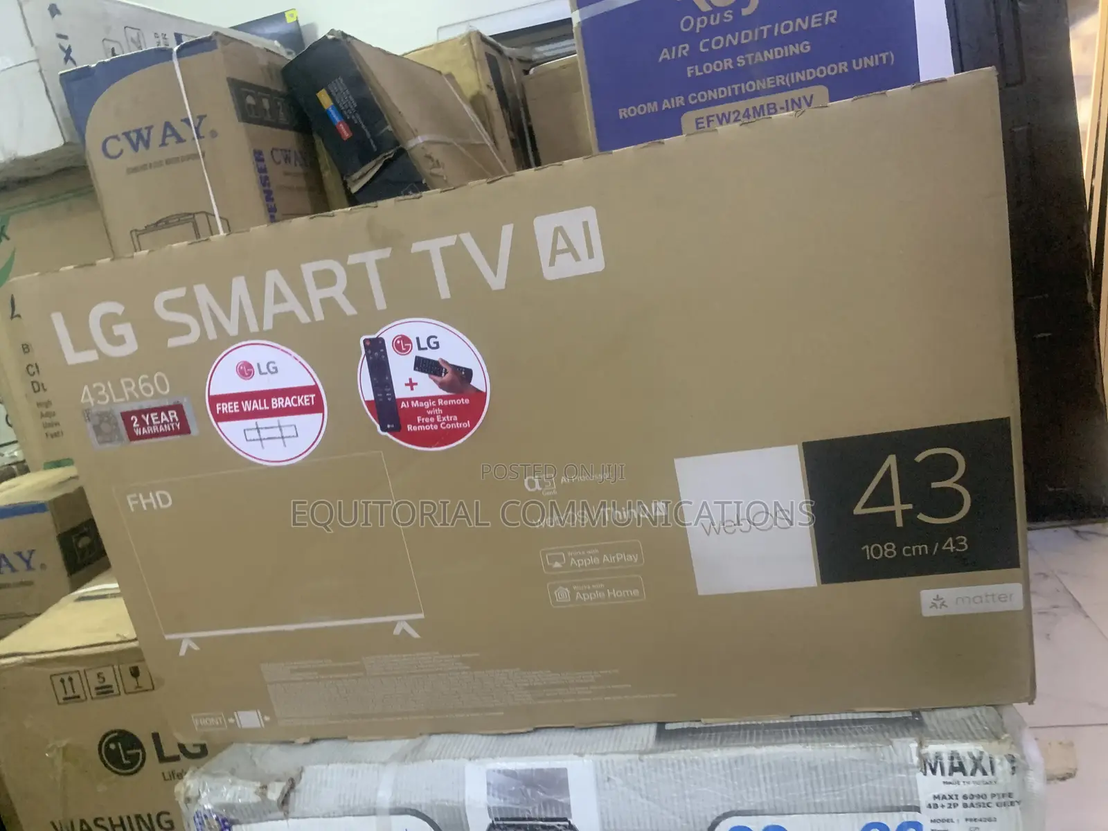 LG 43LR60006LA Smart 43inch TV With Clear Full HD Display
