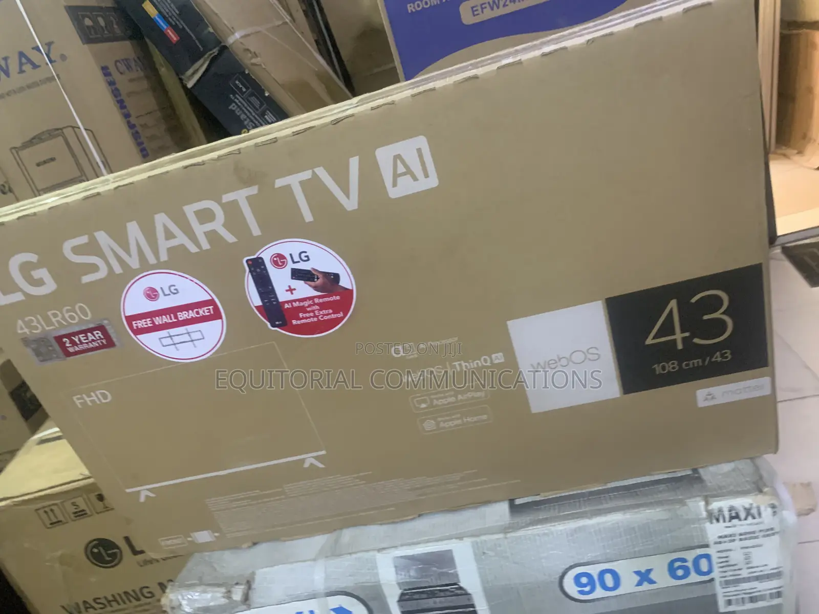 LG 43LR60006LA Smart 43inch TV With Clear Full HD Display