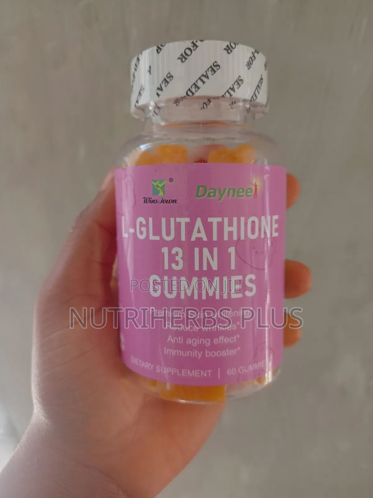 Winstown L-Gluthathione 13 in 1 Gummies(reduces Wrinkles &Anti-Aging