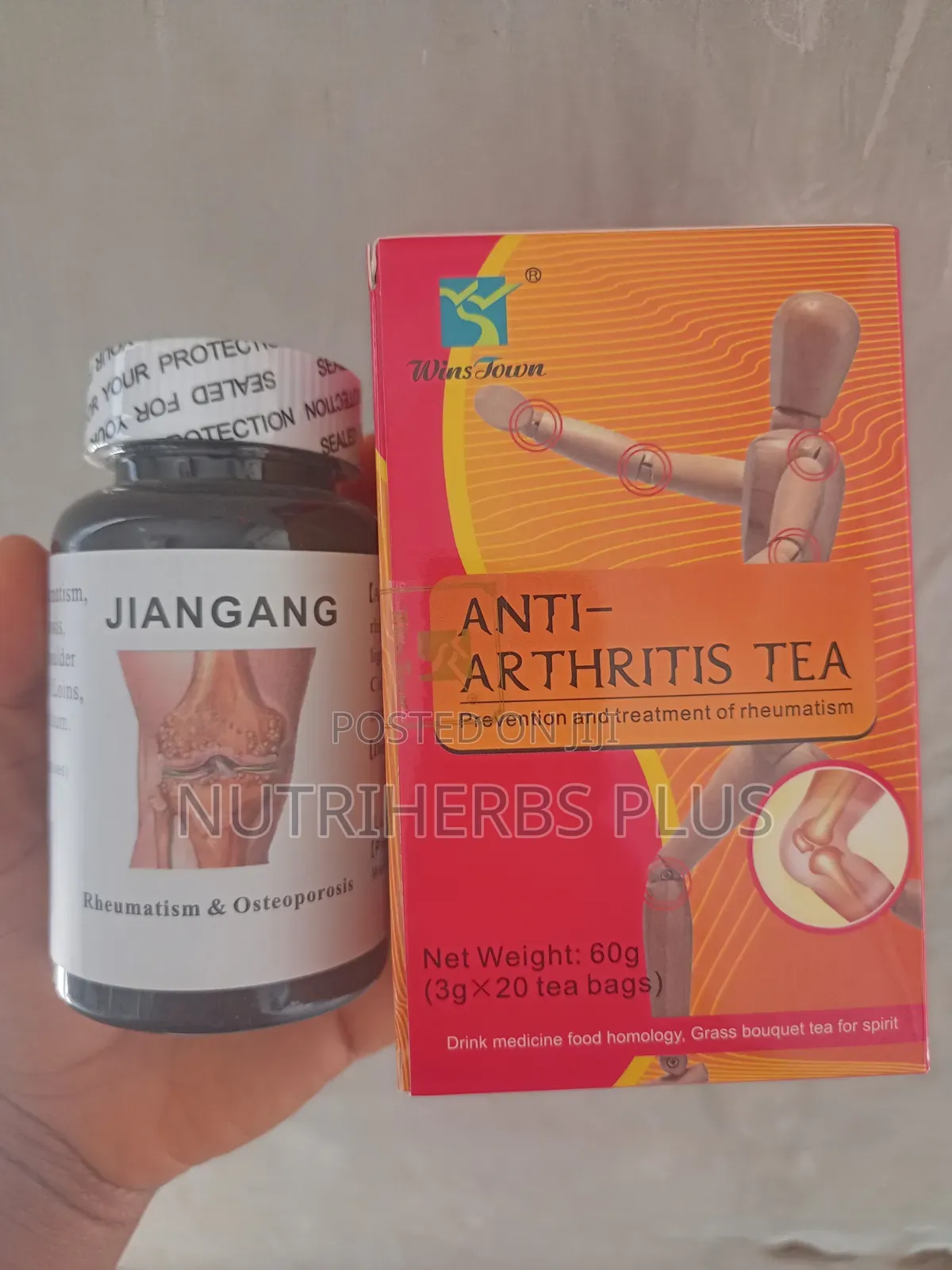 Jiangang Rheumatism and Anti Arthritis Tea (Eases Joint Pain)