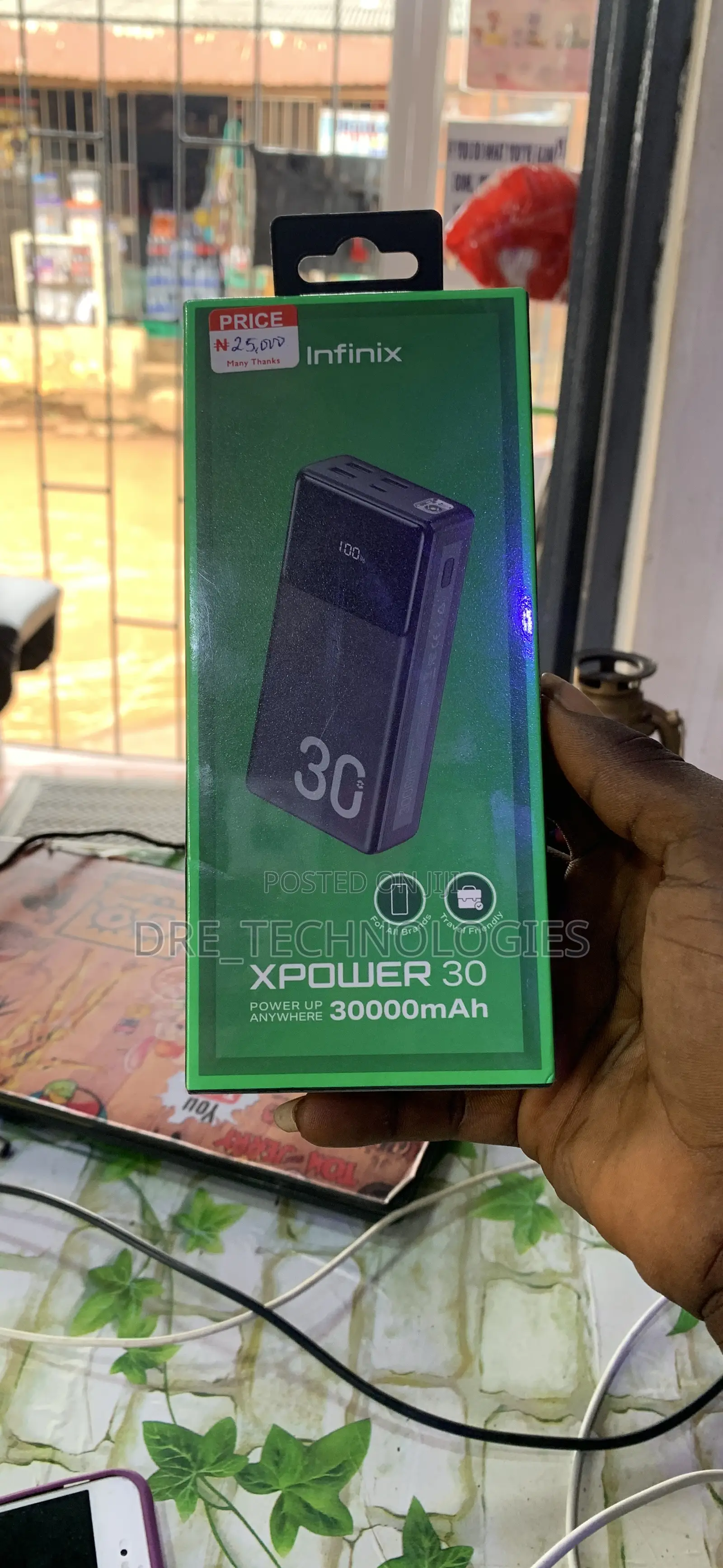 Infinix 30,000mah Power Bank