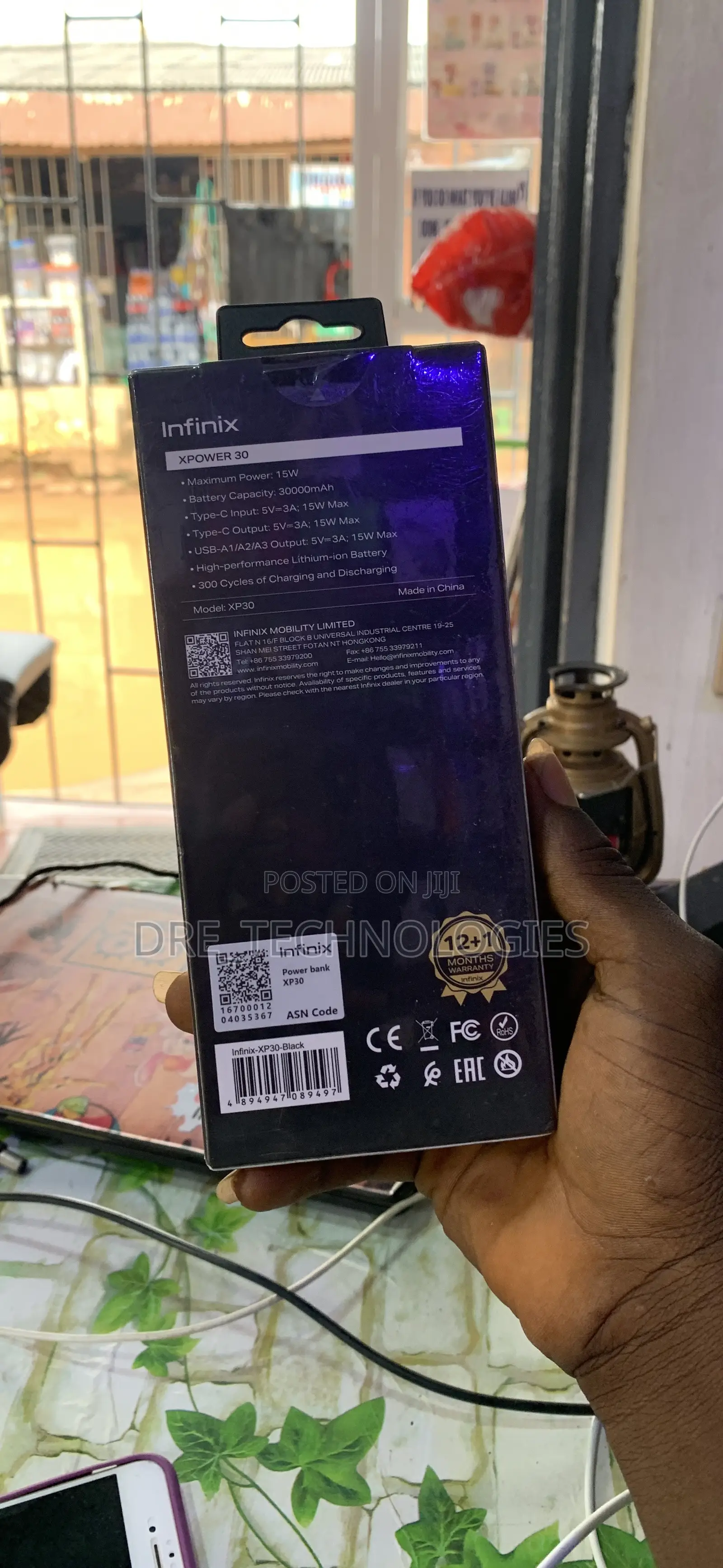 Infinix 30,000mah Power Bank