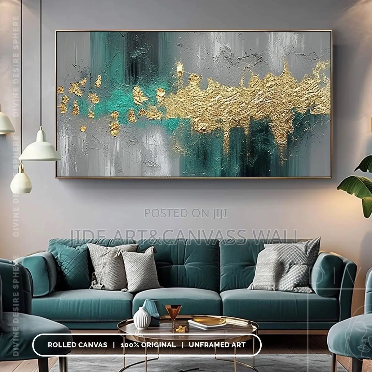 Oil Digital Abstract Modern Wall Art Interior Decors
