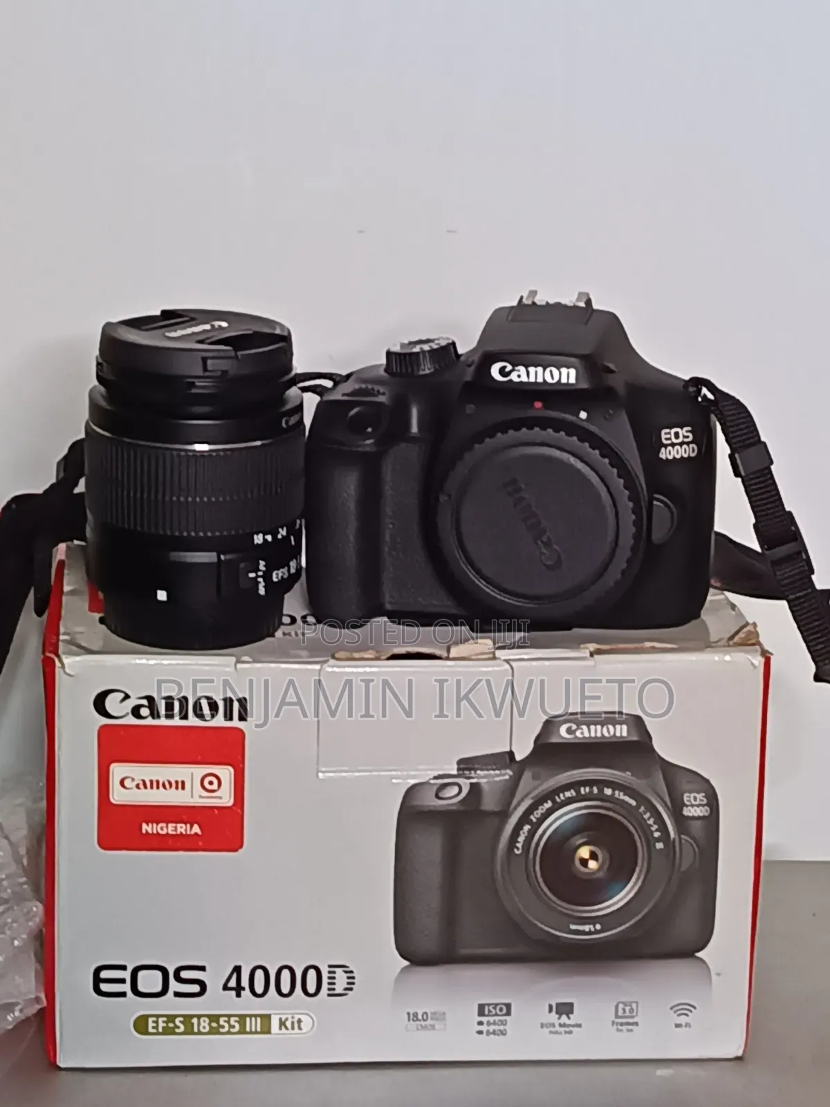 Canon EOS 4000D With 18-55mm Lens (Open Box)