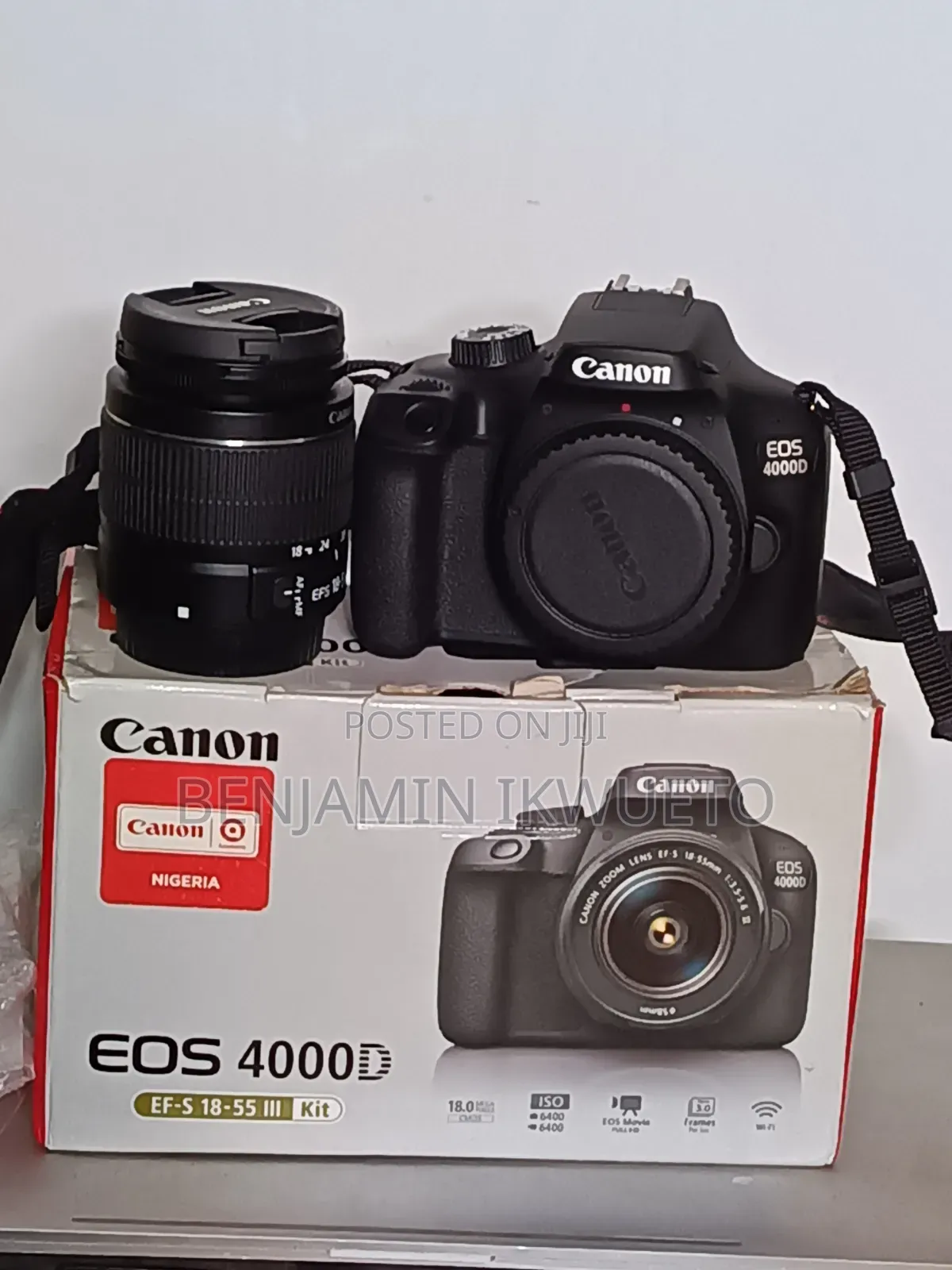 Canon EOS 4000D With 18-55mm Lens (Open Box)
