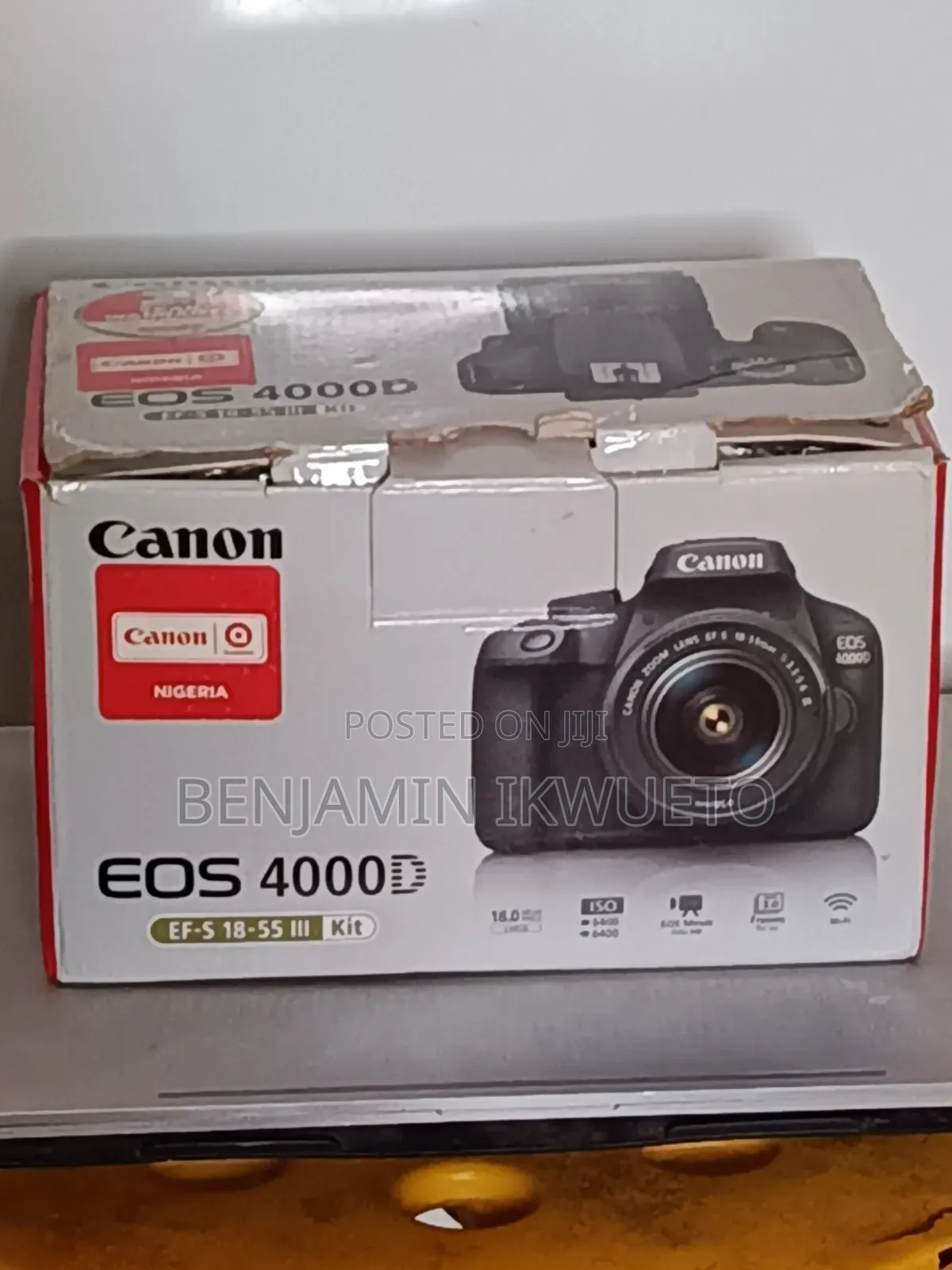 Canon EOS 4000D With 18-55mm Lens (Open Box)