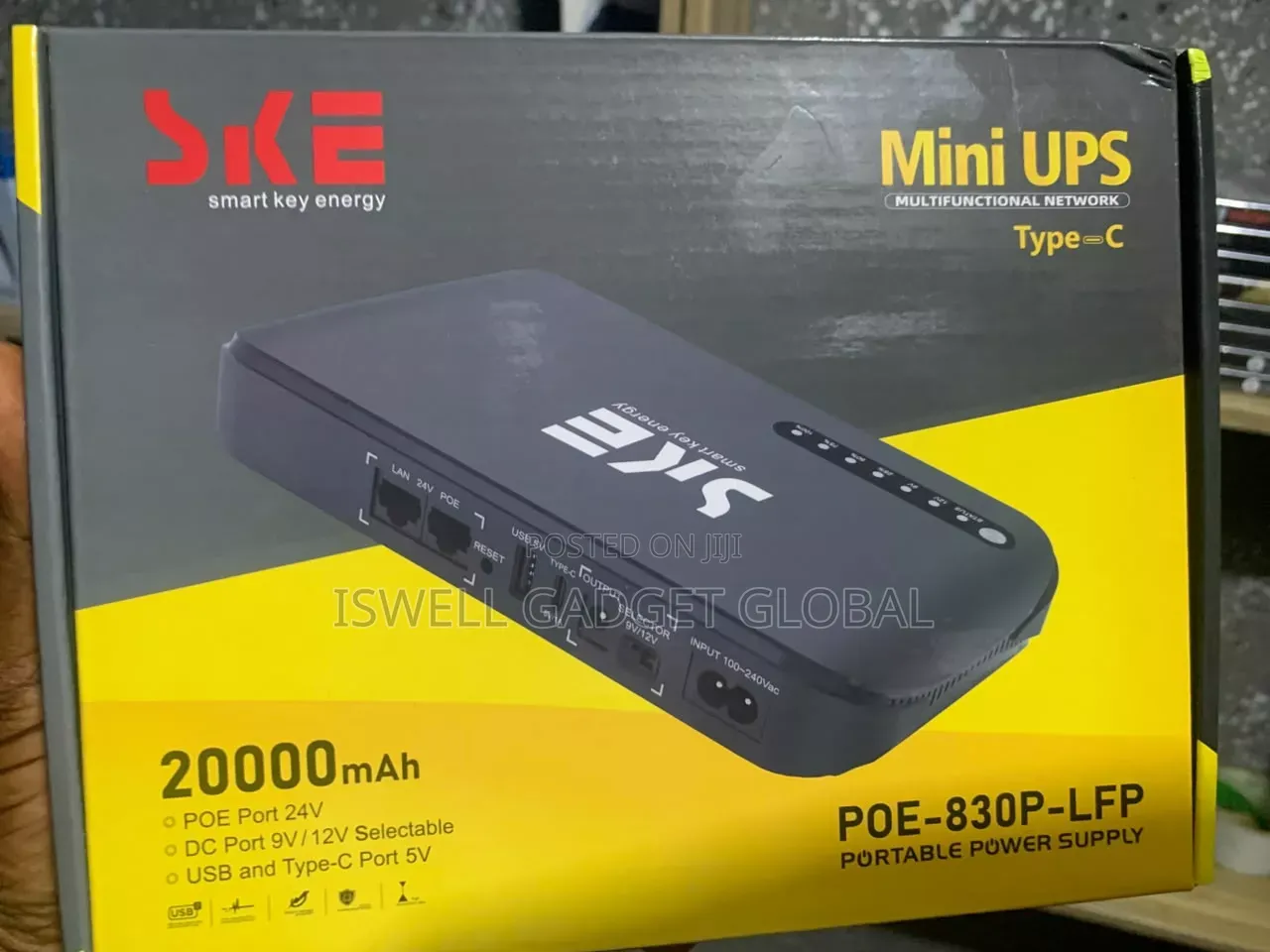 Ske Smart Key Energy Mini Ups Power Bank