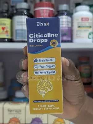 Elysx Citicoline 500mg Liquid Drops – Mango, 60ml