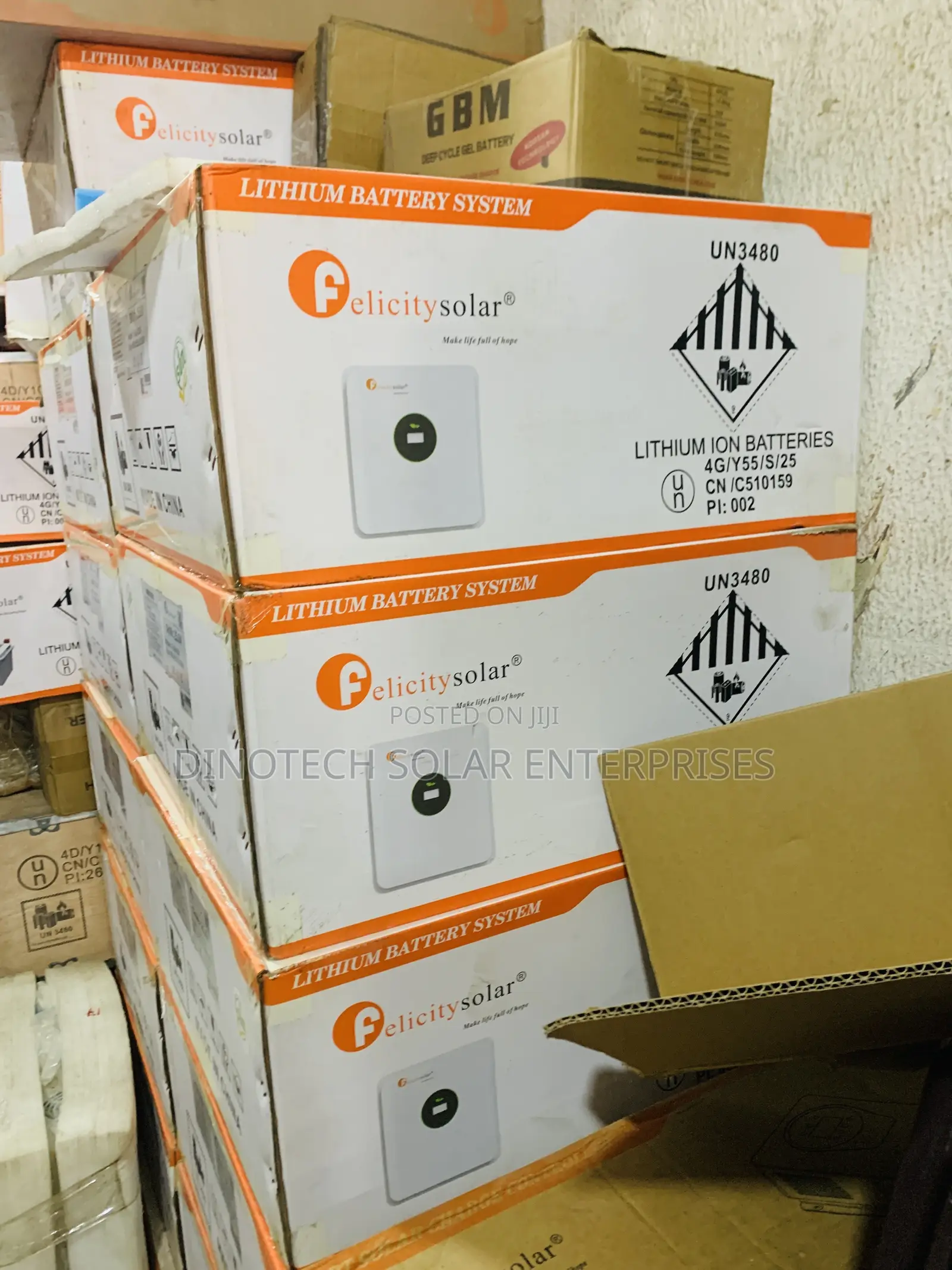 Felicity 5kwh 24v FLA Solar Lithium Battery