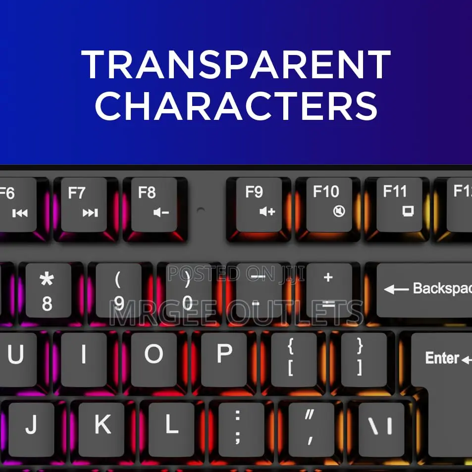 Elista Wired USB Keyboard & Mouse Combo | RGB Backlit | Suspension Key