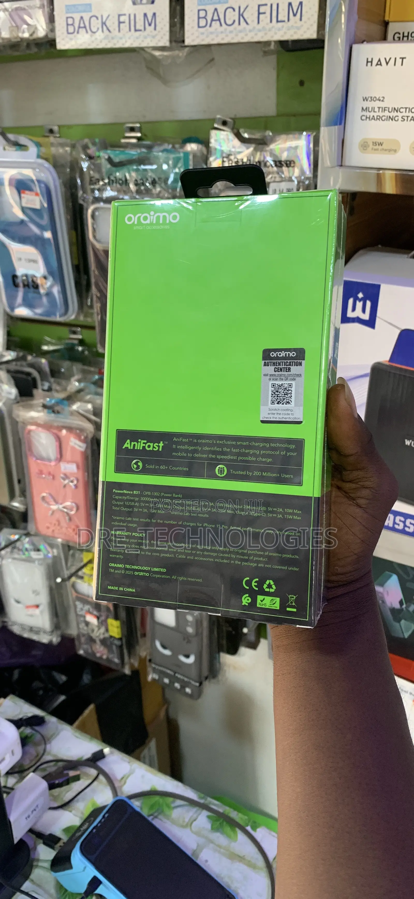 Oraimo 30,000mah Power Bank