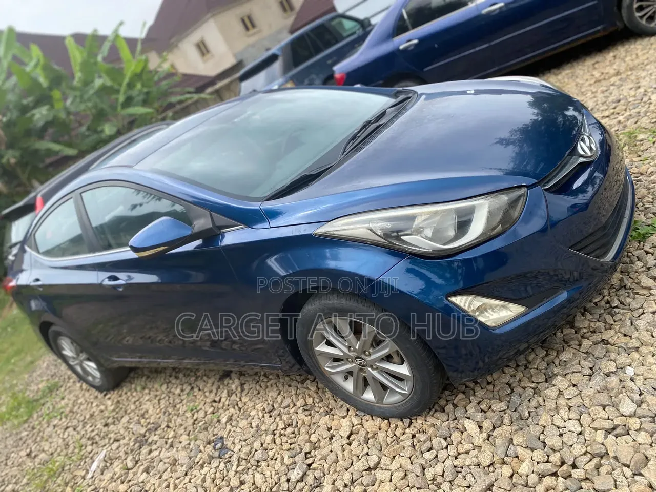 Hyundai Elantra 2013 Blue